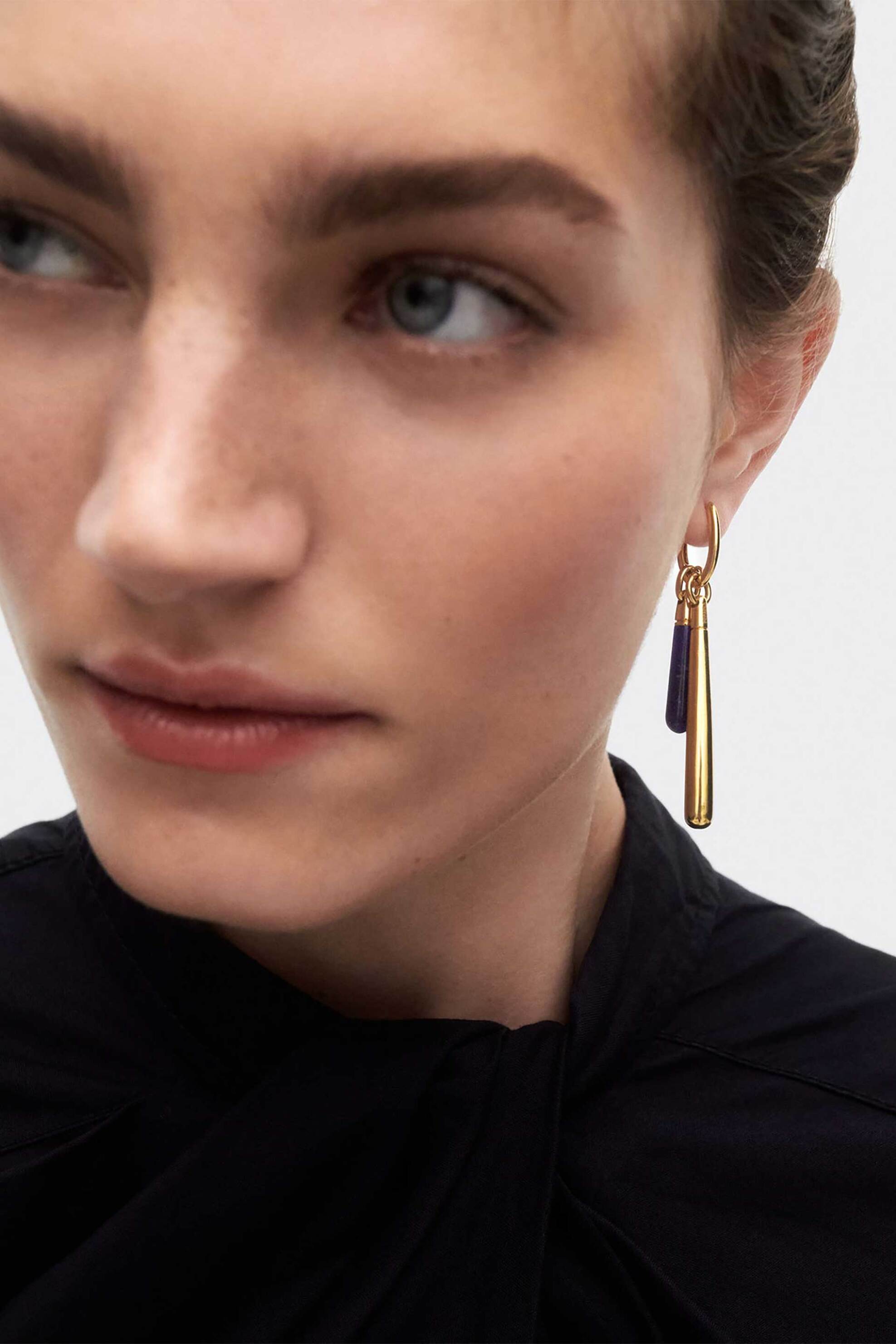 PDPAOLA γυναικείο μενταγιόν "Sodalite Large Drop" - PE01-101-U φωτογραφία