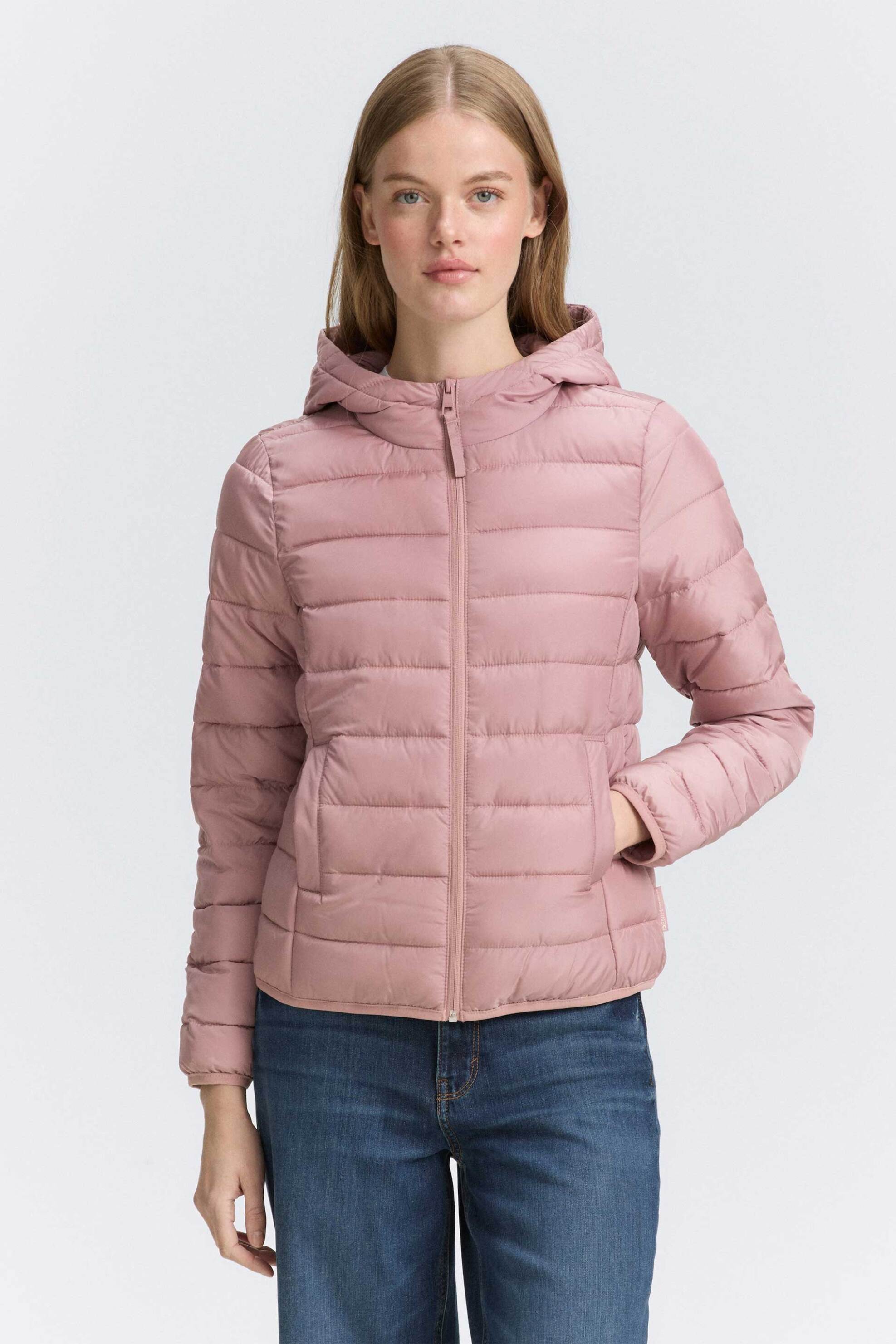 Tom Tailor γυναικείο μπουφάν με καπιτονέ σχέδιο και κουκούλα