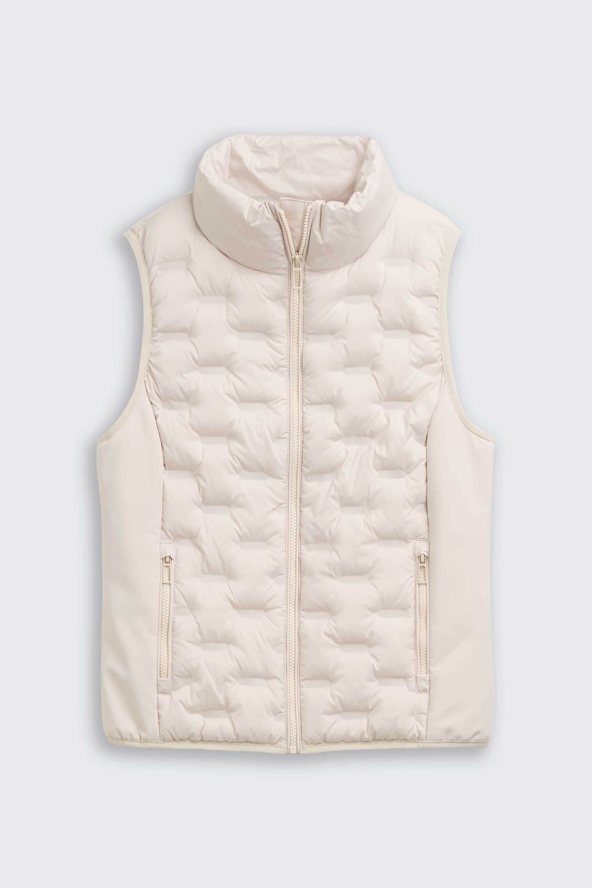 Tom Tailor γυναικείo γιλέκο μονόχρωμο - 1046589 Μπεζ φωτογραφία