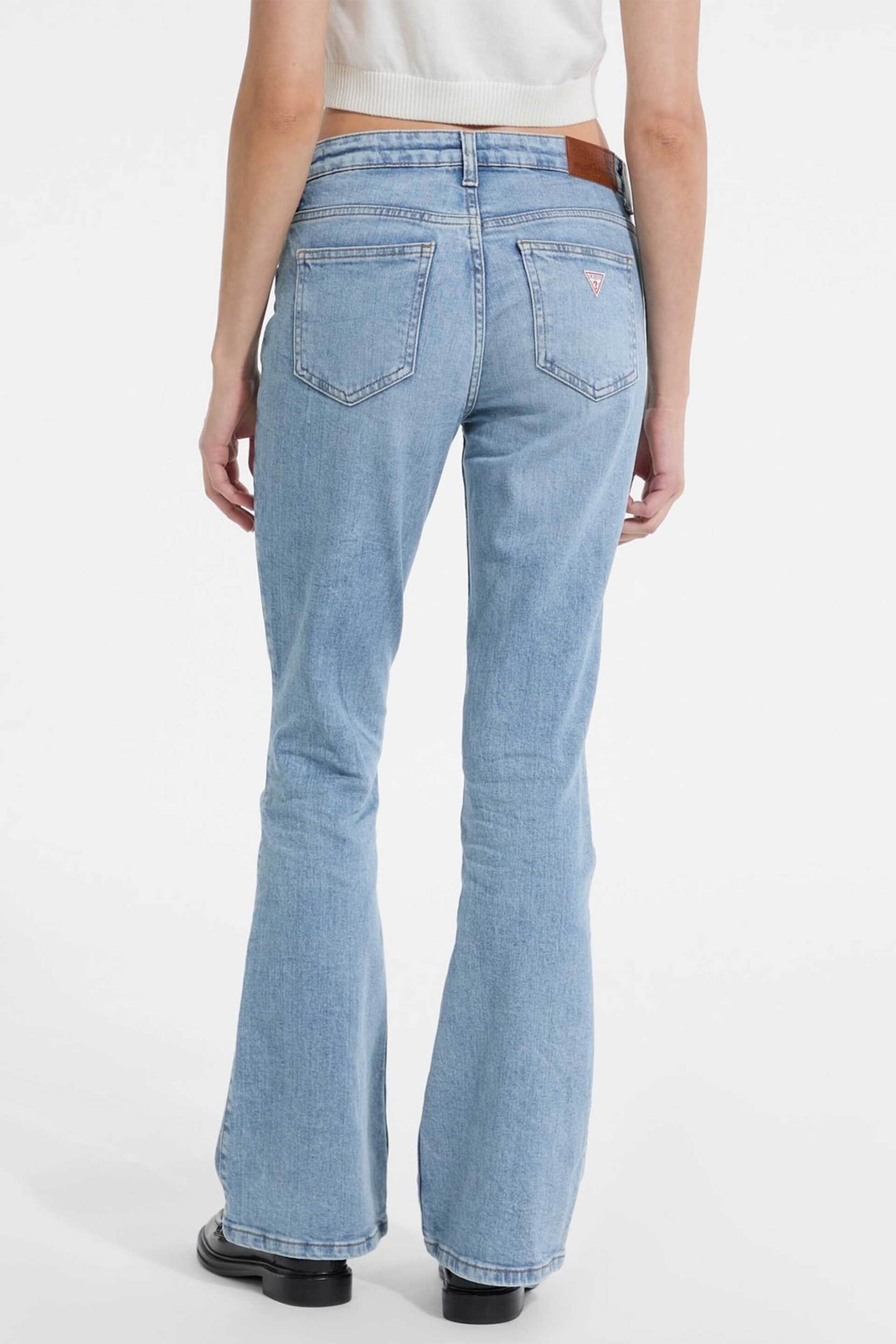 GUESS JEANS Guess γυναικείο τζιν παντελόνι Bootcut "G09" - W5YA1ZD5RA4 Denim Blue - 3