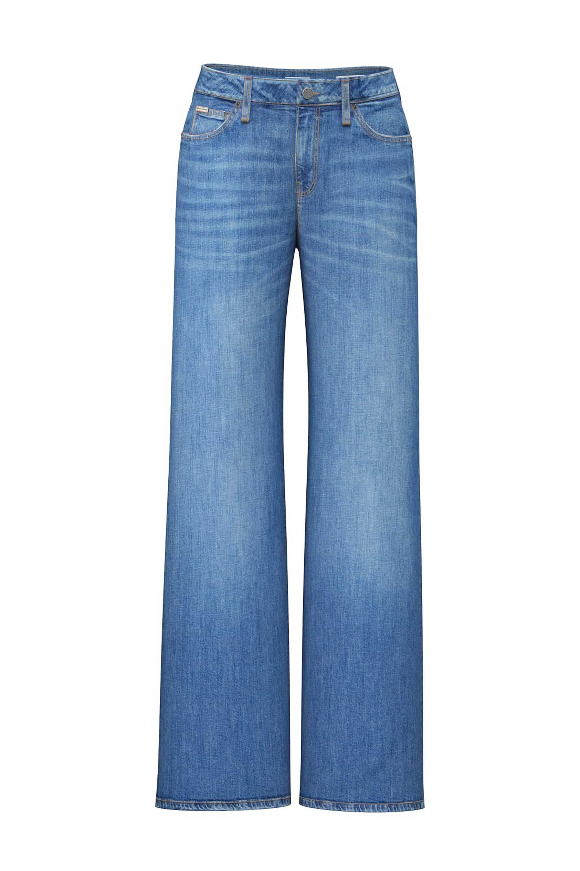 GUESS Guess γυναικείο τζιν παντελόνι πεντάτσεπο Wide Leg "G13" - W5YA0OD0021 Denim Blue - 3