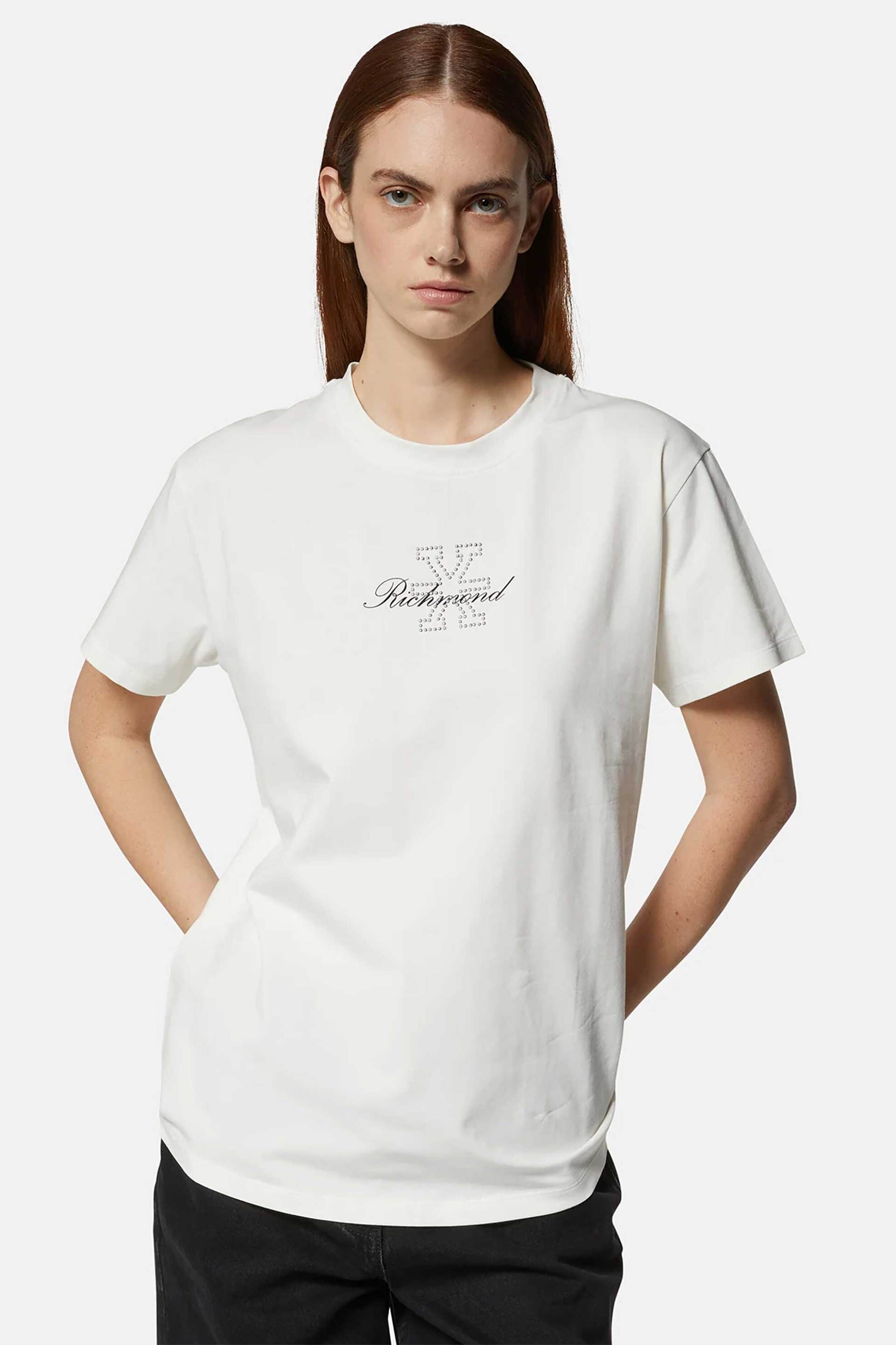 John Richmond γυναικείο T-shirt "Lamidi" - UWP25192TS Λευκό