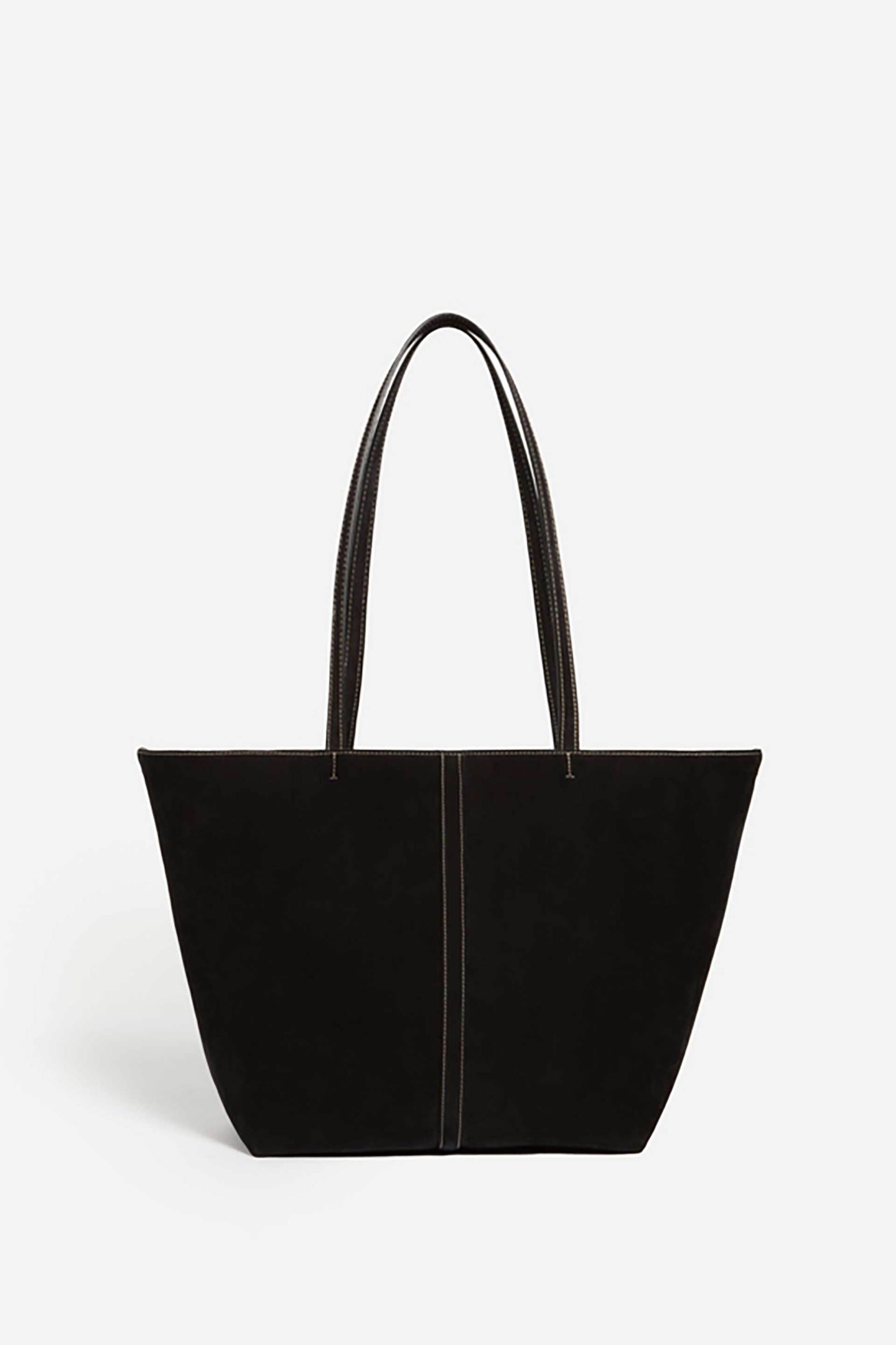 VANESSA BRUNO Vanessa Bruno γυναικεία τσάντα ώμου tote "Small Daily Tote" - 4HVD29-V40874 Καφέ