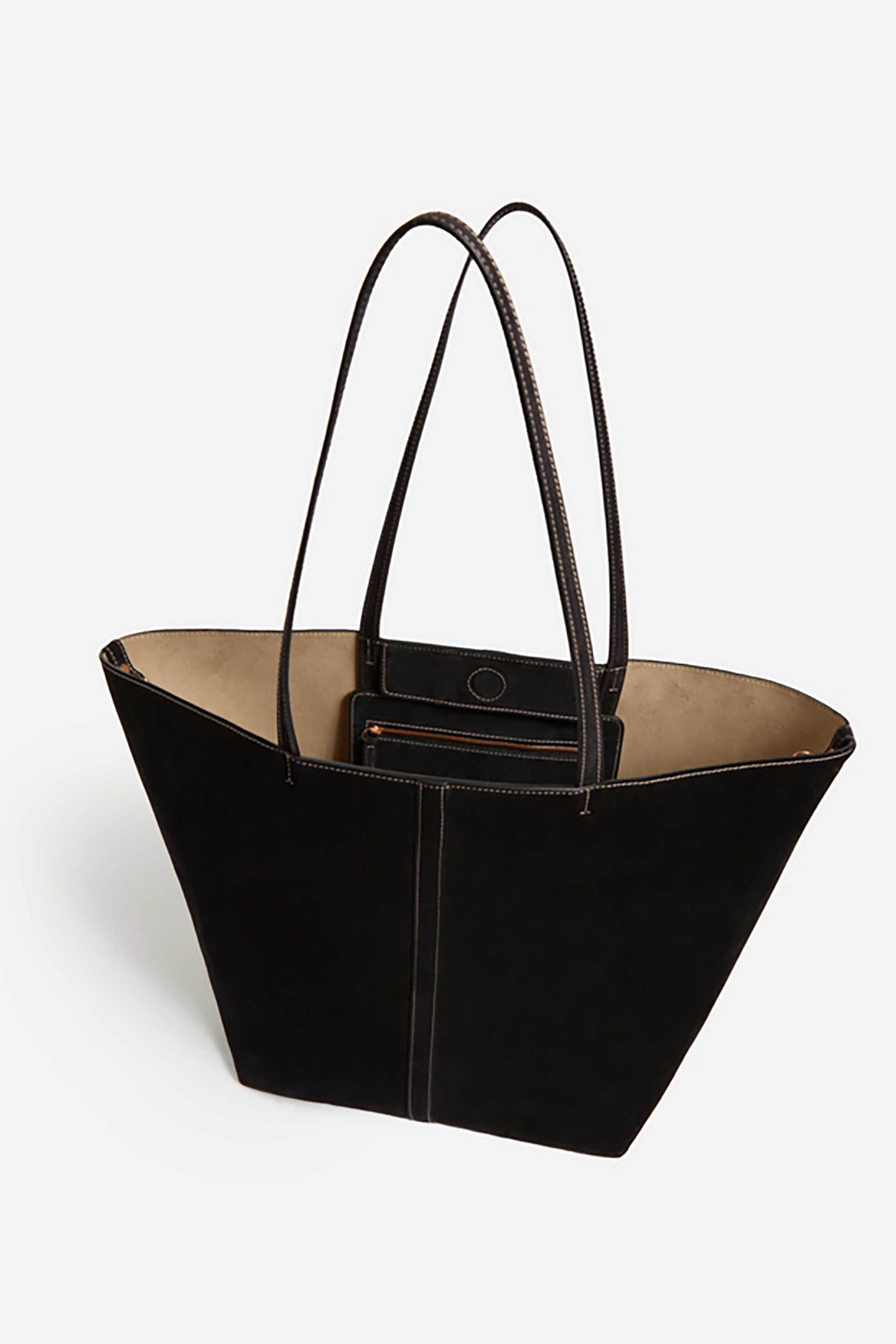 Vanessa Bruno γυναικεία τσάντα ώμου tote "Small Daily Tote" - 4HVD29-V40874 Καφέ φωτογραφία