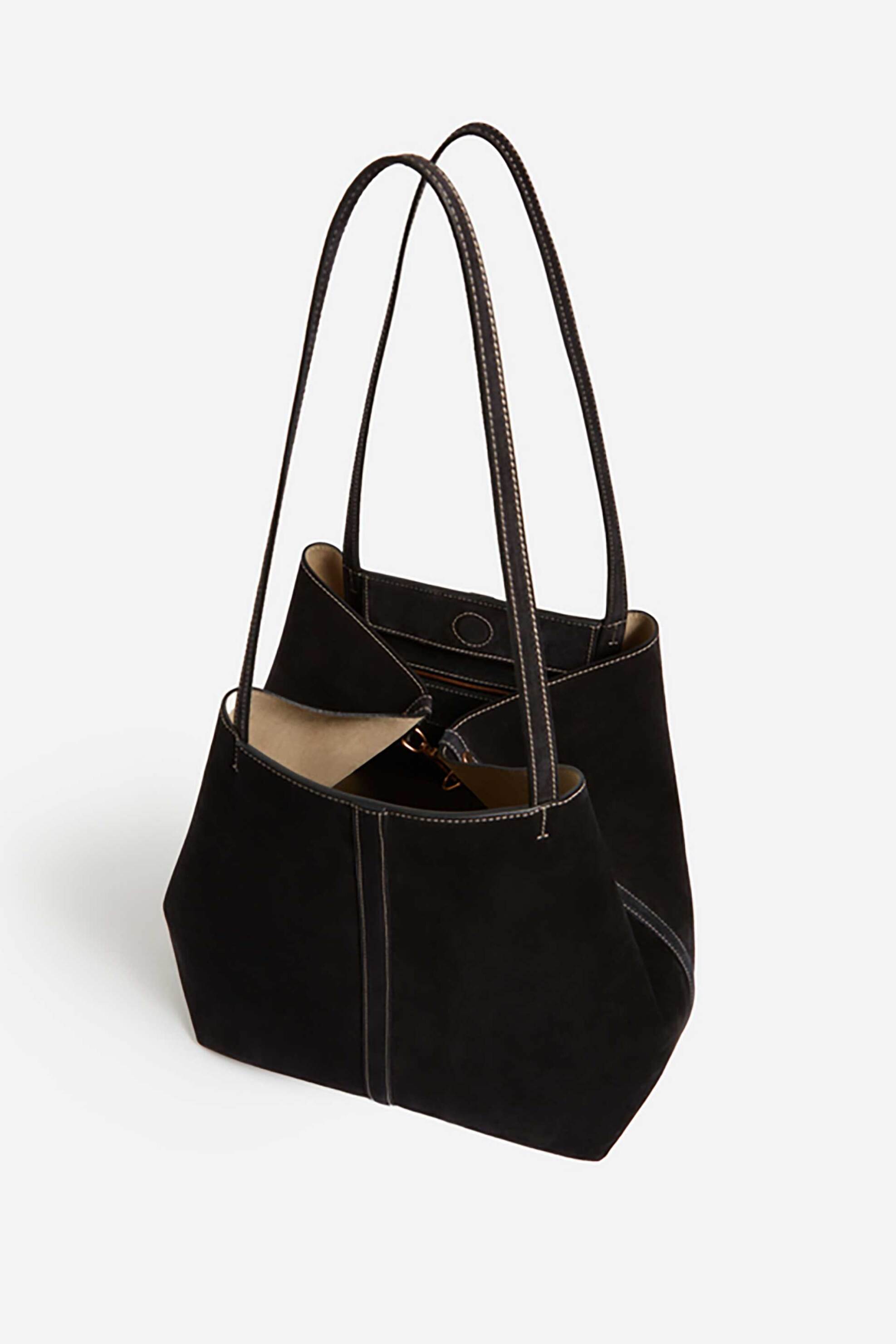 Vanessa Bruno γυναικεία τσάντα ώμου tote "Small Daily Tote" - 4HVD29-V40874 Καφέ φωτογραφία
