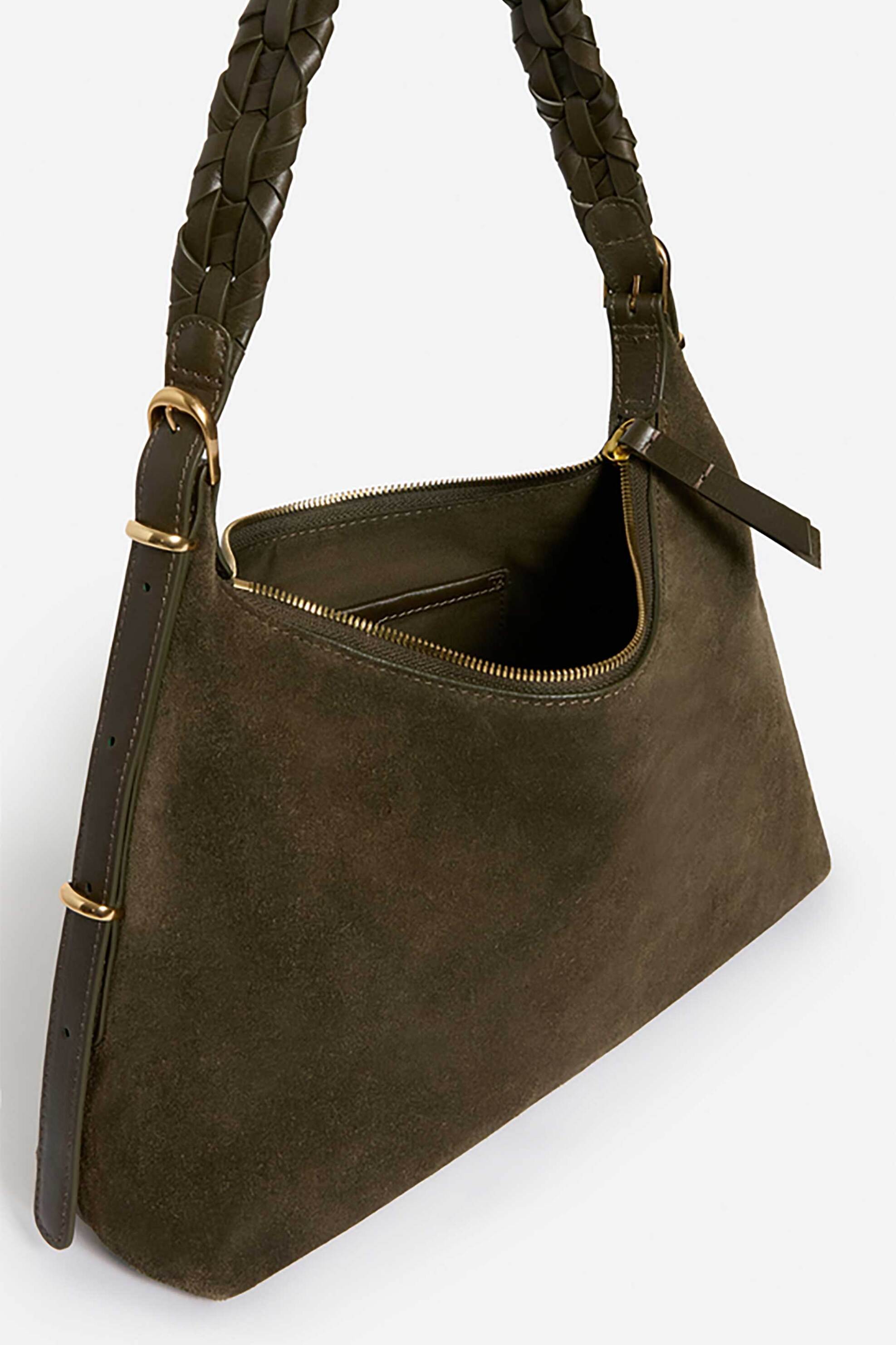 Vanessa Bruno γυναικεία τσάντα ώμου hobo "Jess Small" - 5HVD29-V40916 Χακί φωτογραφία