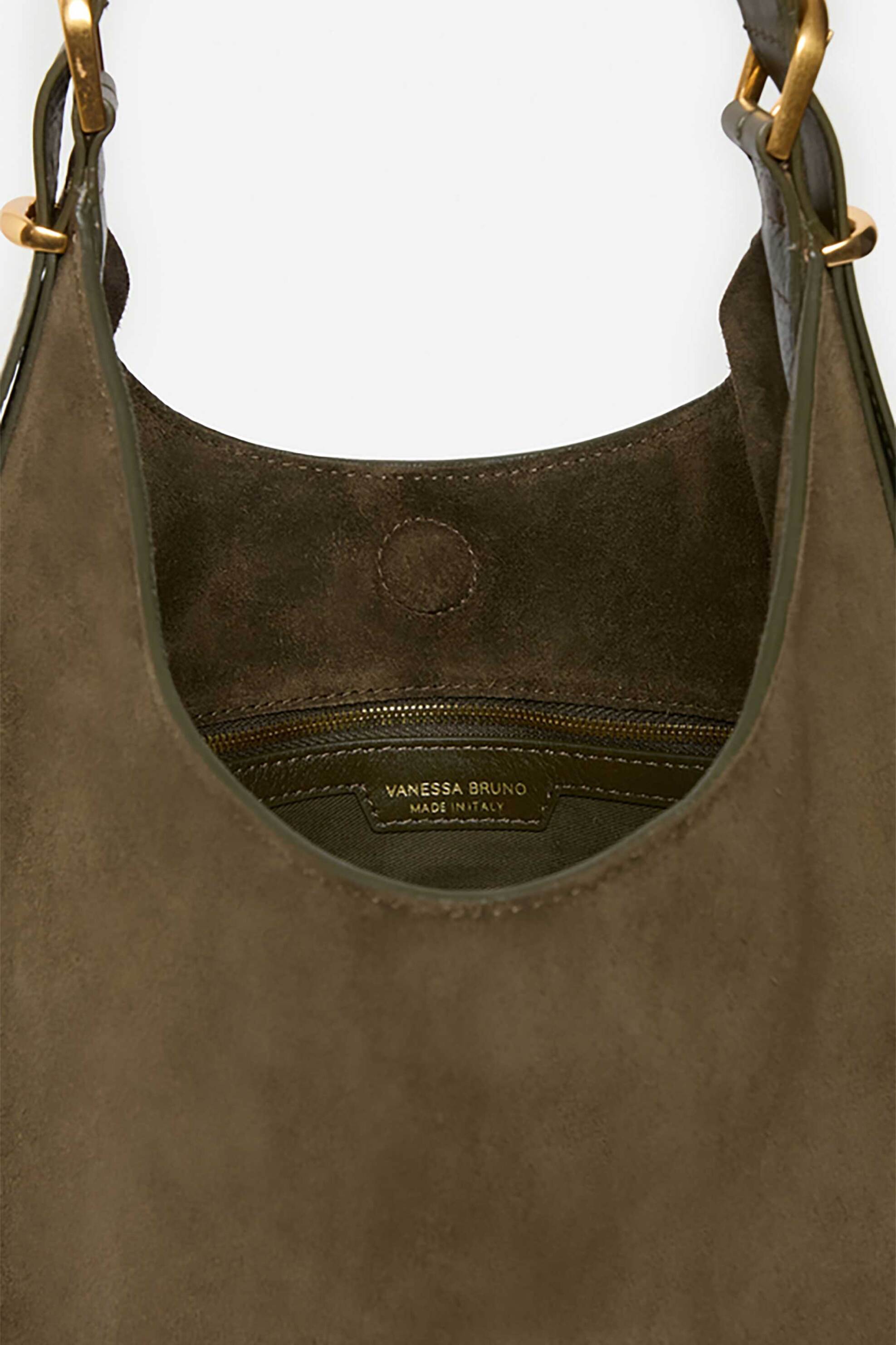 Vanessa Bruno γυναικεία τσάντα ώμου hobo "Large Jess" - 5HVD29-V40917 Χακί φωτογραφία