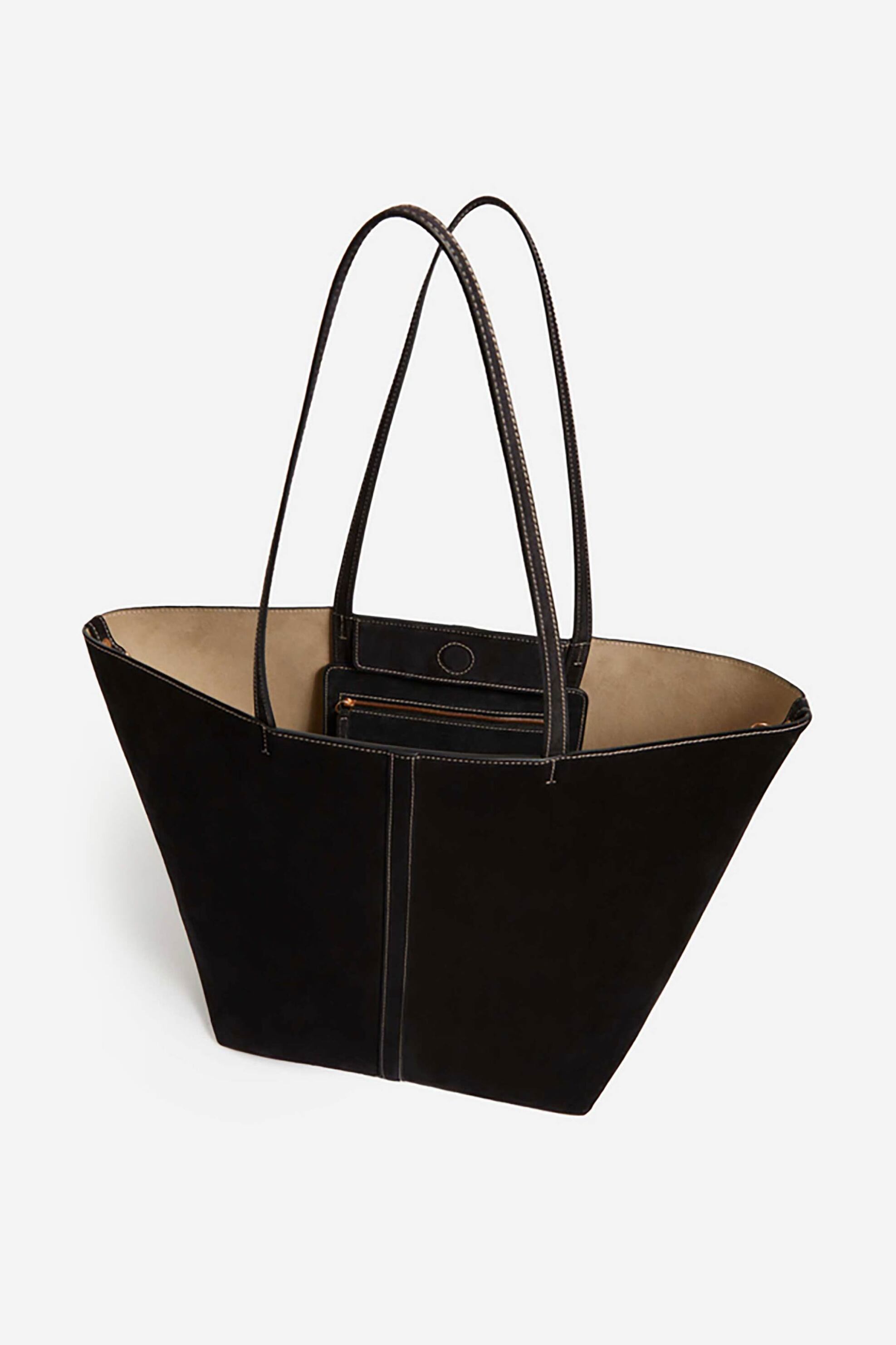 Vanessa Bruno γυναικεία τσάντα ώμου tote "Large Daily Tote" - 4HVD29-V40873 Καφέ φωτογραφία