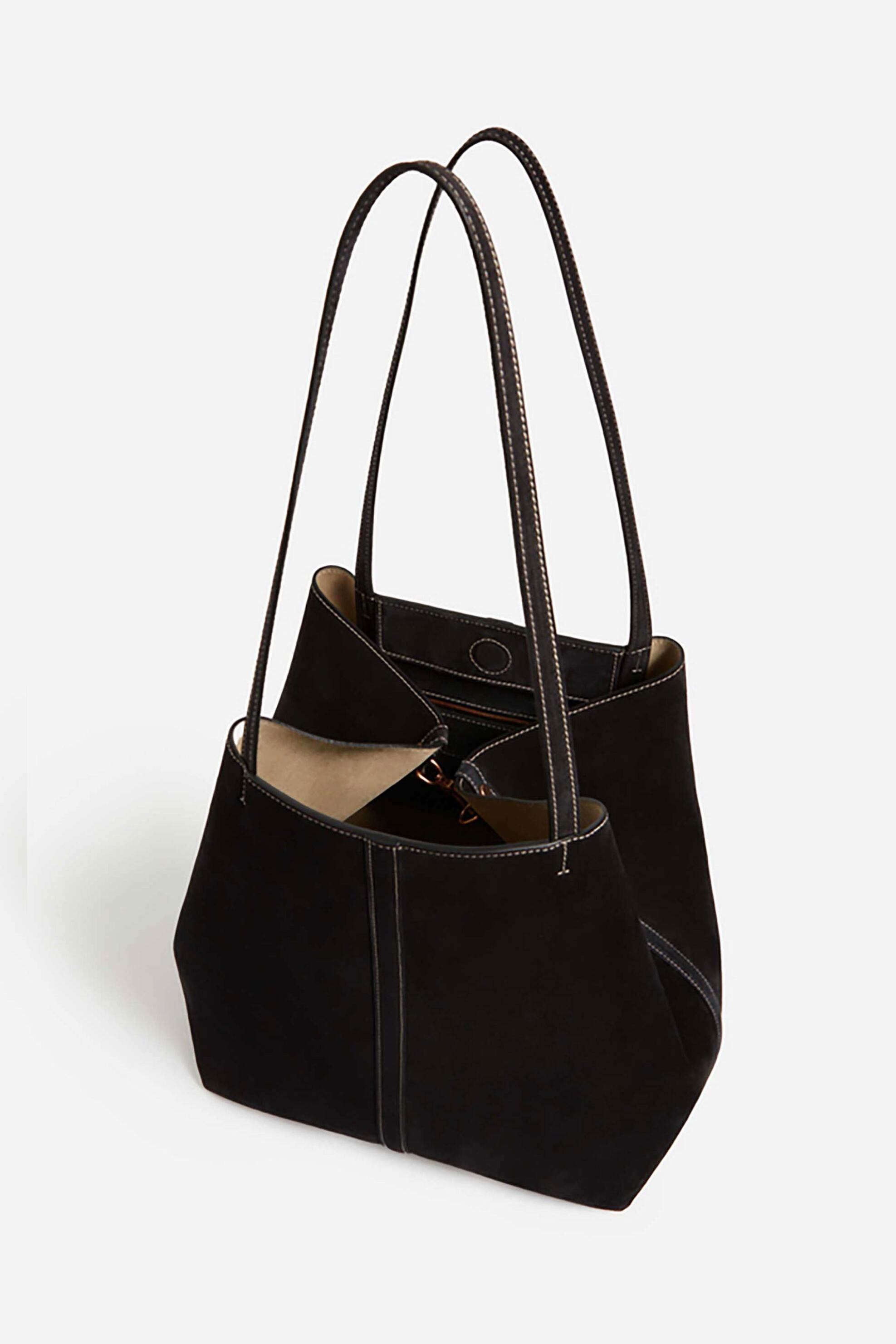 Vanessa Bruno γυναικεία τσάντα ώμου tote "Large Daily Tote" - 4HVD29-V40873 Καφέ φωτογραφία