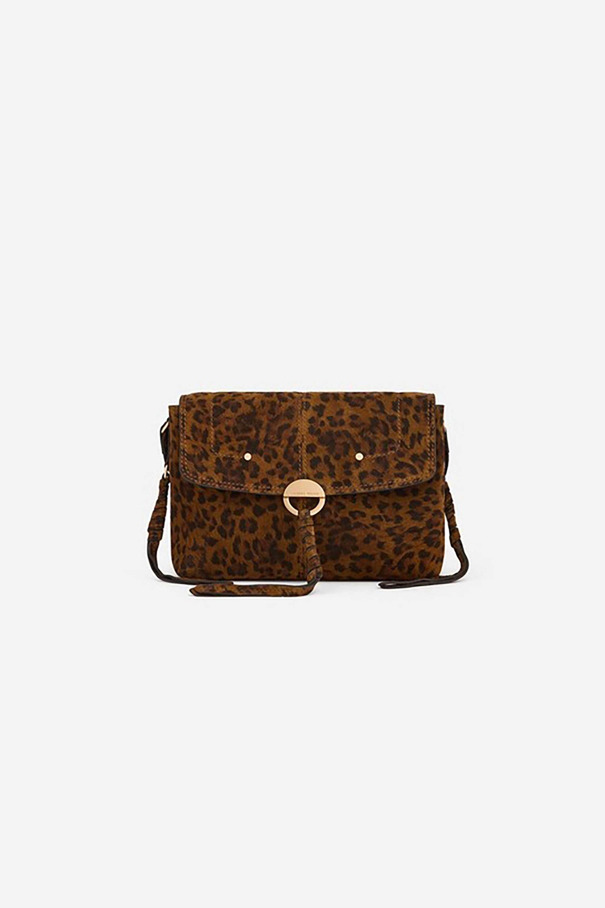 VANESSA BRUNO Vanessa Bruno γυναικεία τσάντα ώμου animal print "Othilia Small" - 6HVD10-V40907 Ταμπά