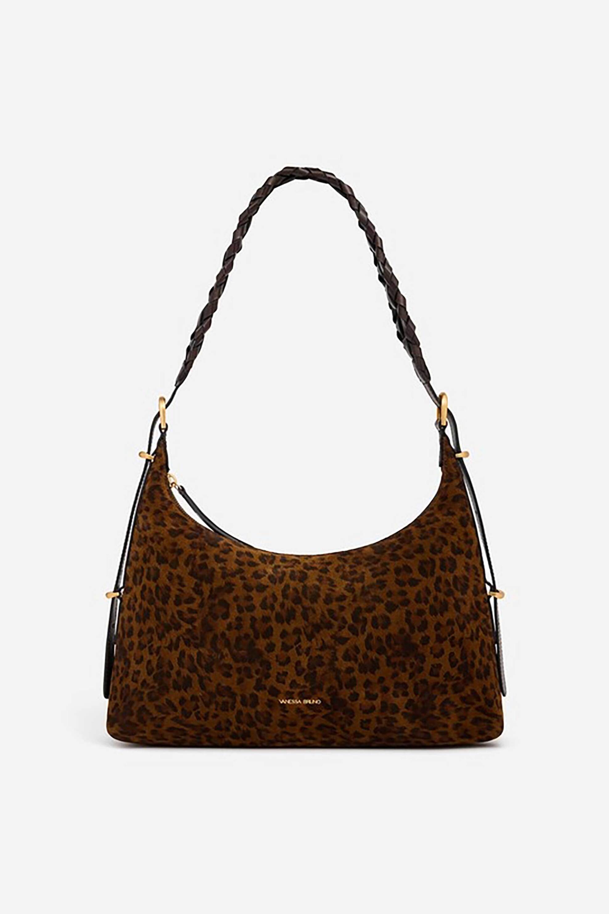 VANESSA BRUNO Vanessa Bruno γυναικεία τσάντα ώμου hobo animal print "Jess Small" - 6HVD10-V40916 Ταμπά