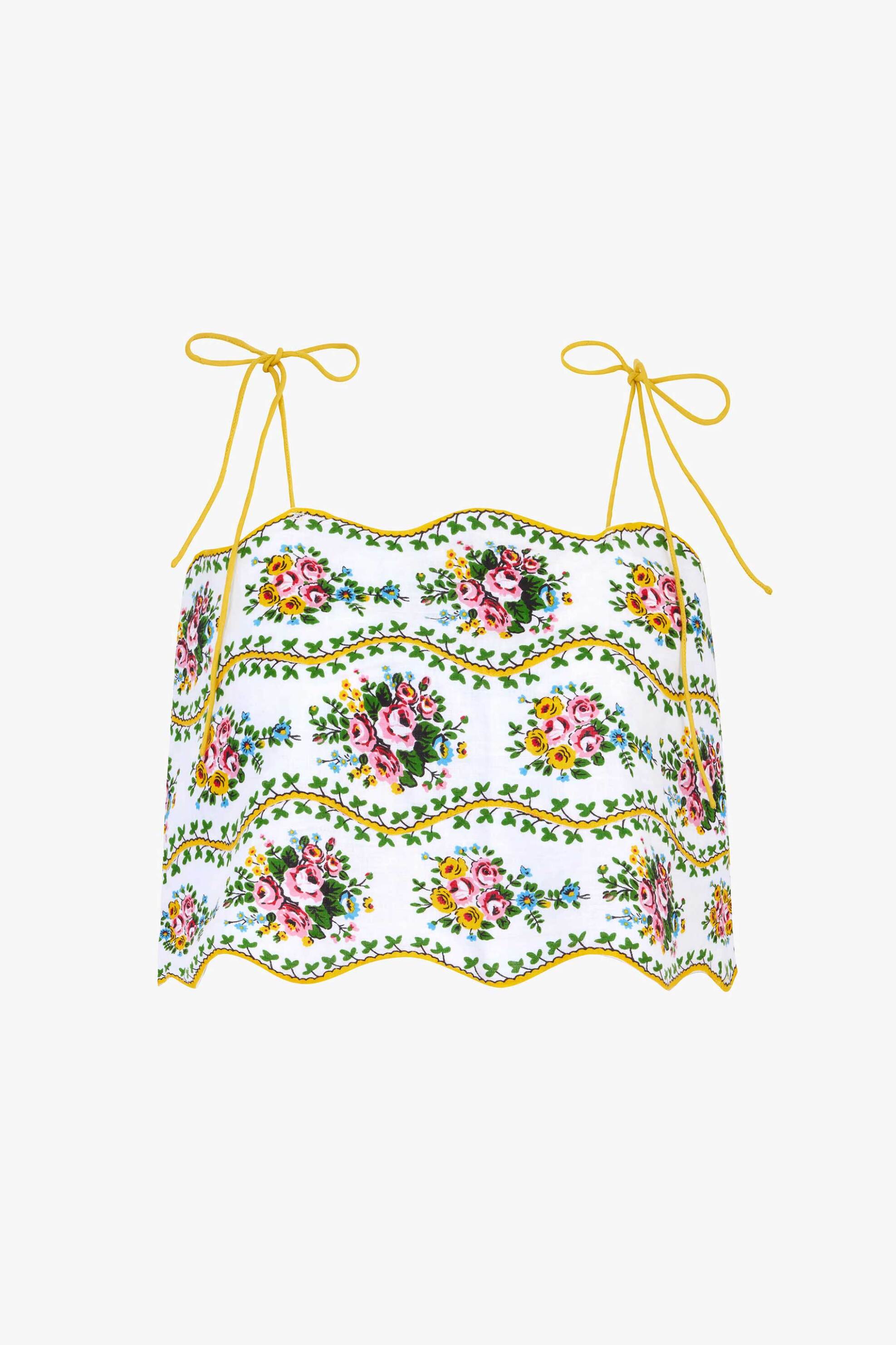 Pink City Prints γυναικείο τοπ all-over print "Sicily" - SICILY Πολύχρωμο φωτογραφία