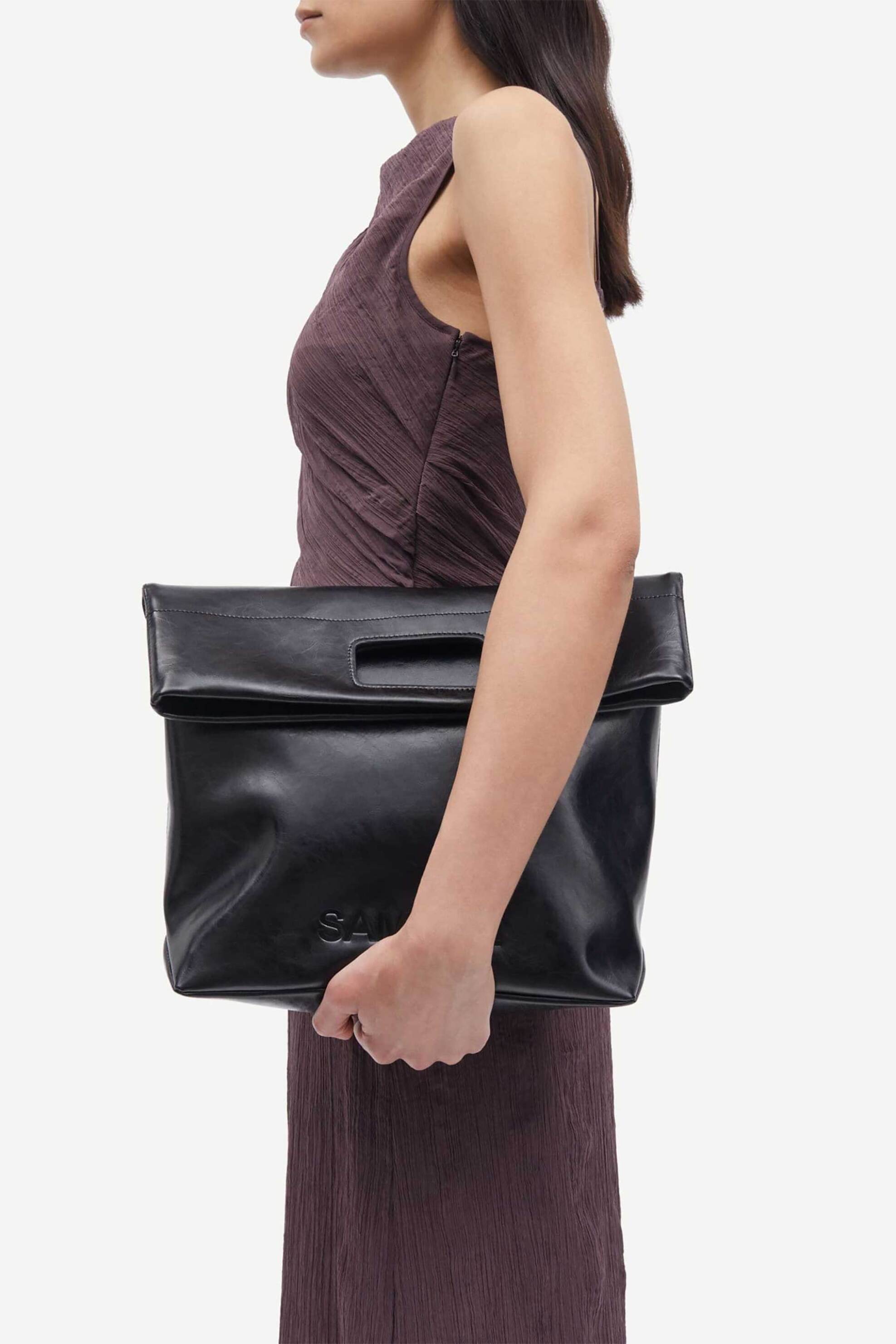 SAMSØE SAMSØE Samsøe Samsøe γυναικεία τσάντα χειρός tote "Sajennie" - F25100104 Μαύρο - 2
