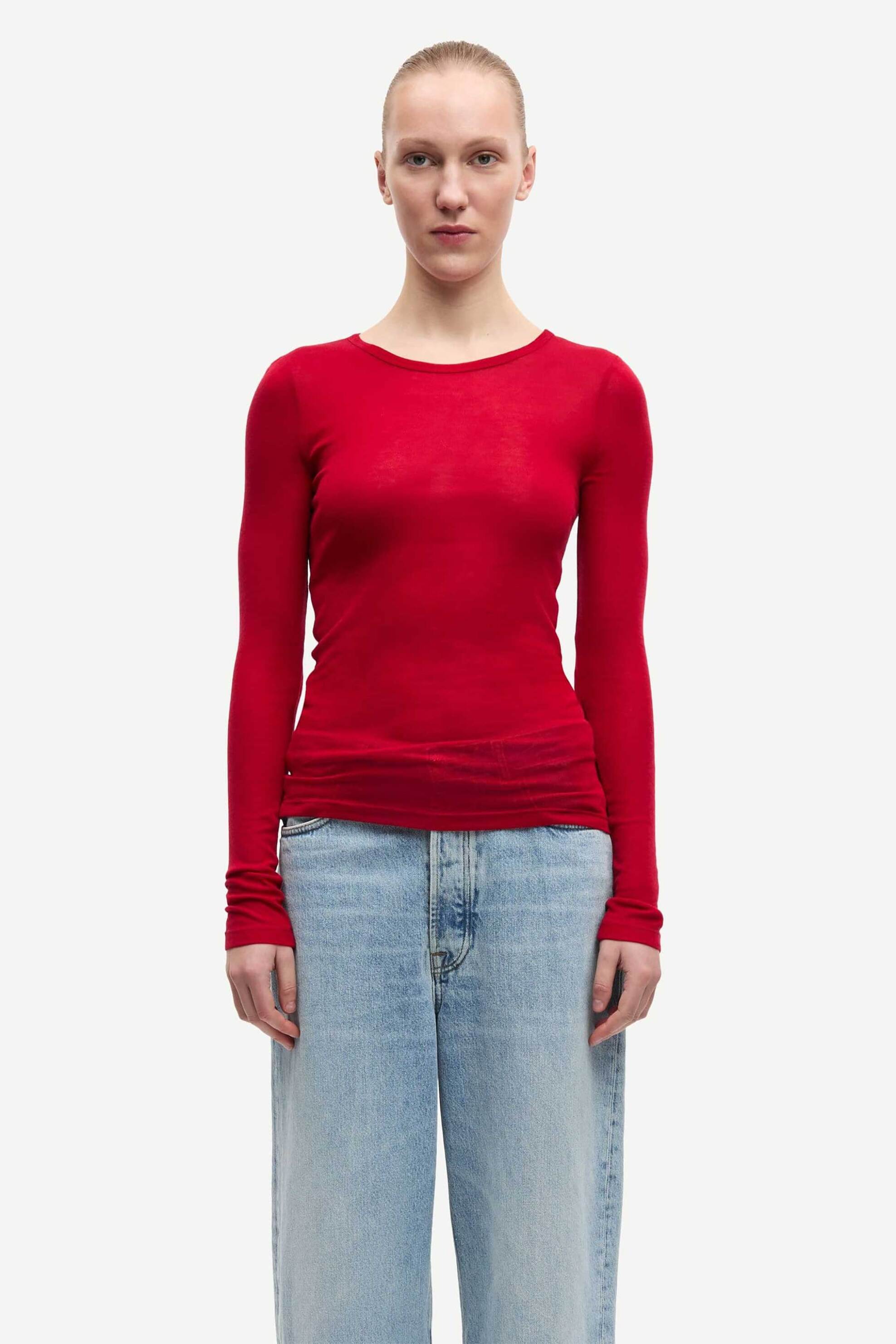 Γυναικείες casual μπλούζες σε κοκκινο