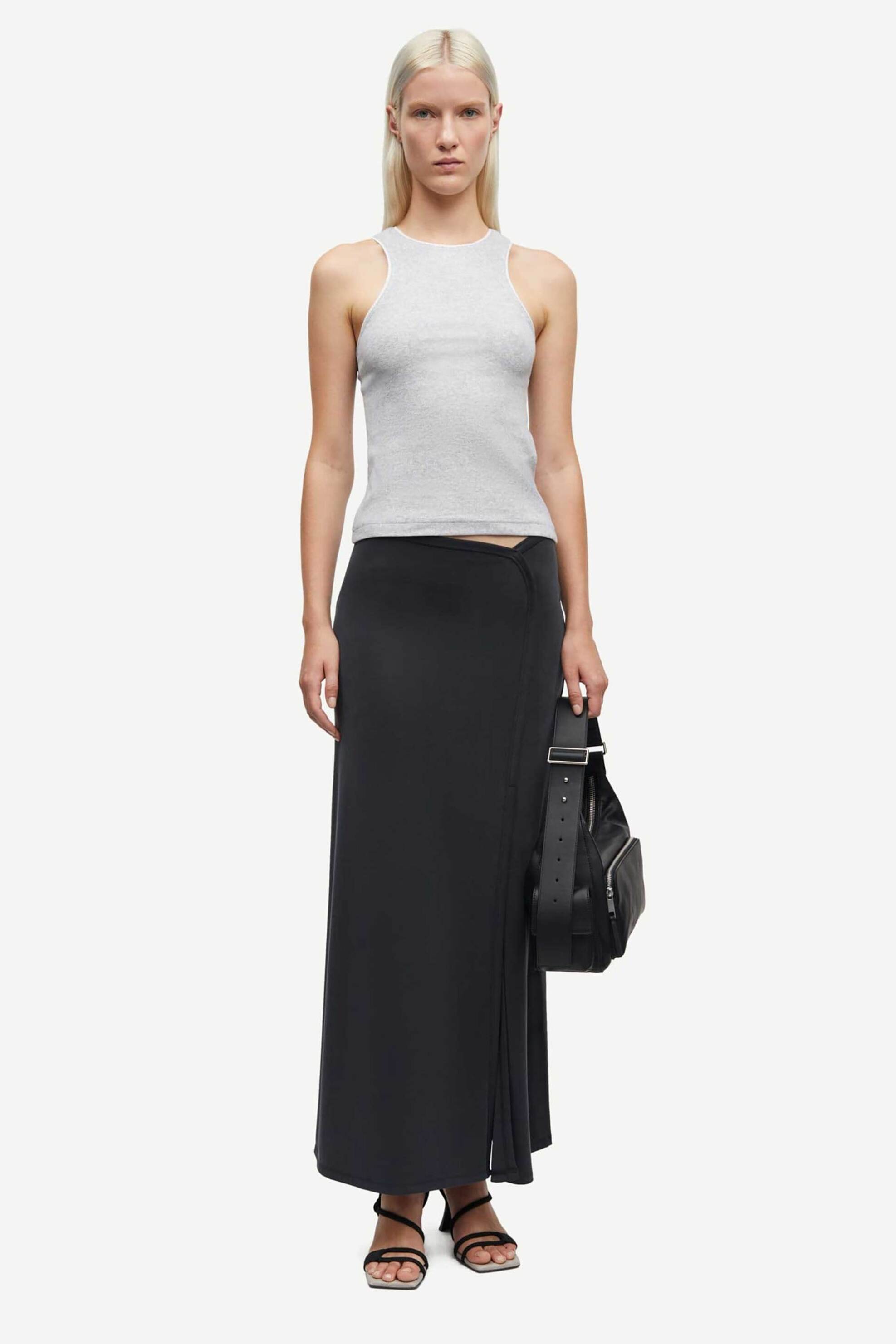 Samsøe Samsøe γυναικεία maxi φούστα Slim Fit "Sasus" - F25200041 Μαύρο