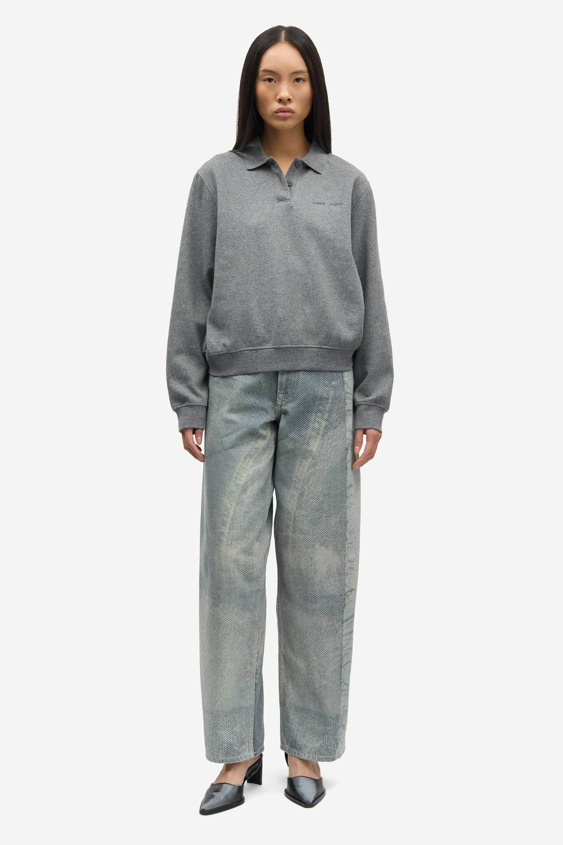 Samsøe Samsøe γυναικείο τζιν παντελόνι "Saharper" - F25400013 Denim Blue