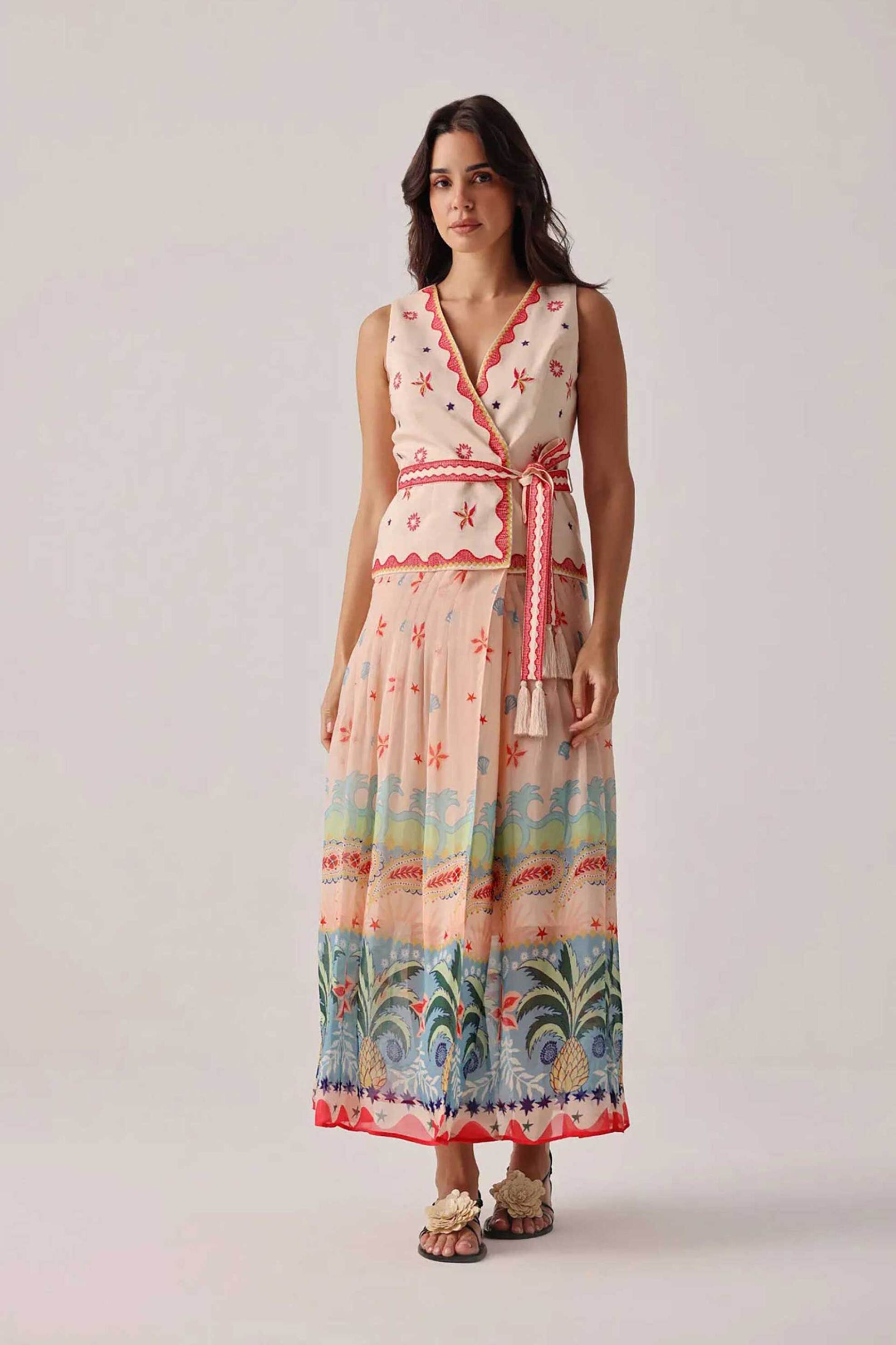 Noib γυναικείο maxi φόρεμα "Avery" - Avery Maxi Dress/SS26 Πολύχρωμο