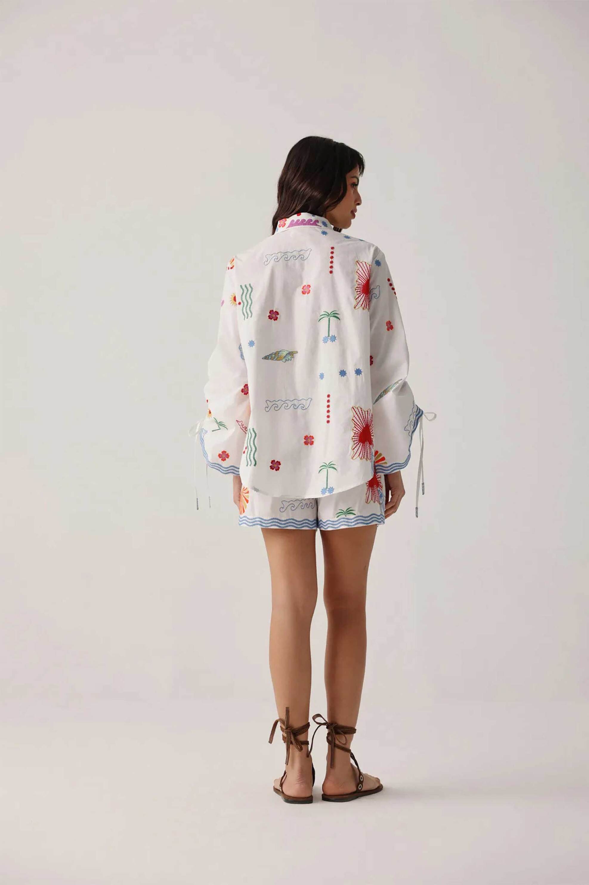 Noib Γυναικείο Πουκάμισο Thais - Shirt Ss26 Λευκό