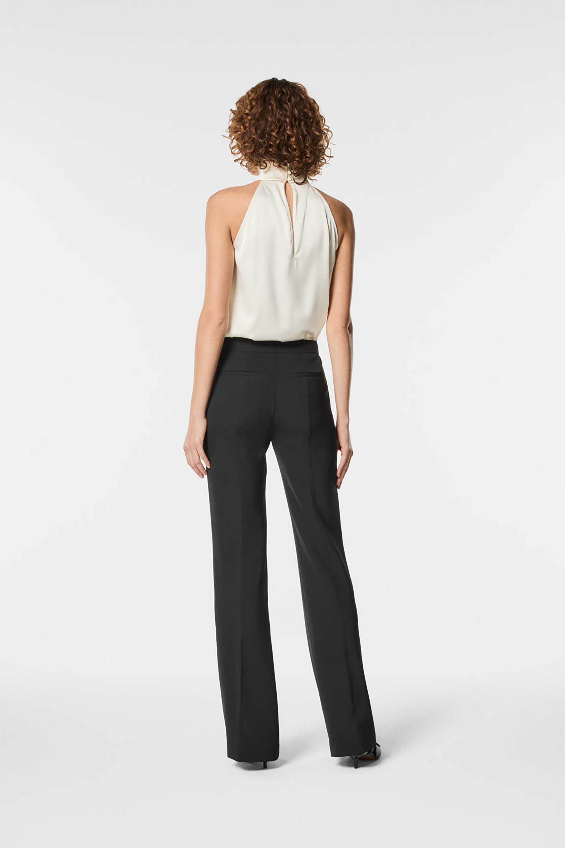 Νenette γυναικείο παντελόνι Flare - 40BB-ESCA-0700 Μαύρο φωτογραφία