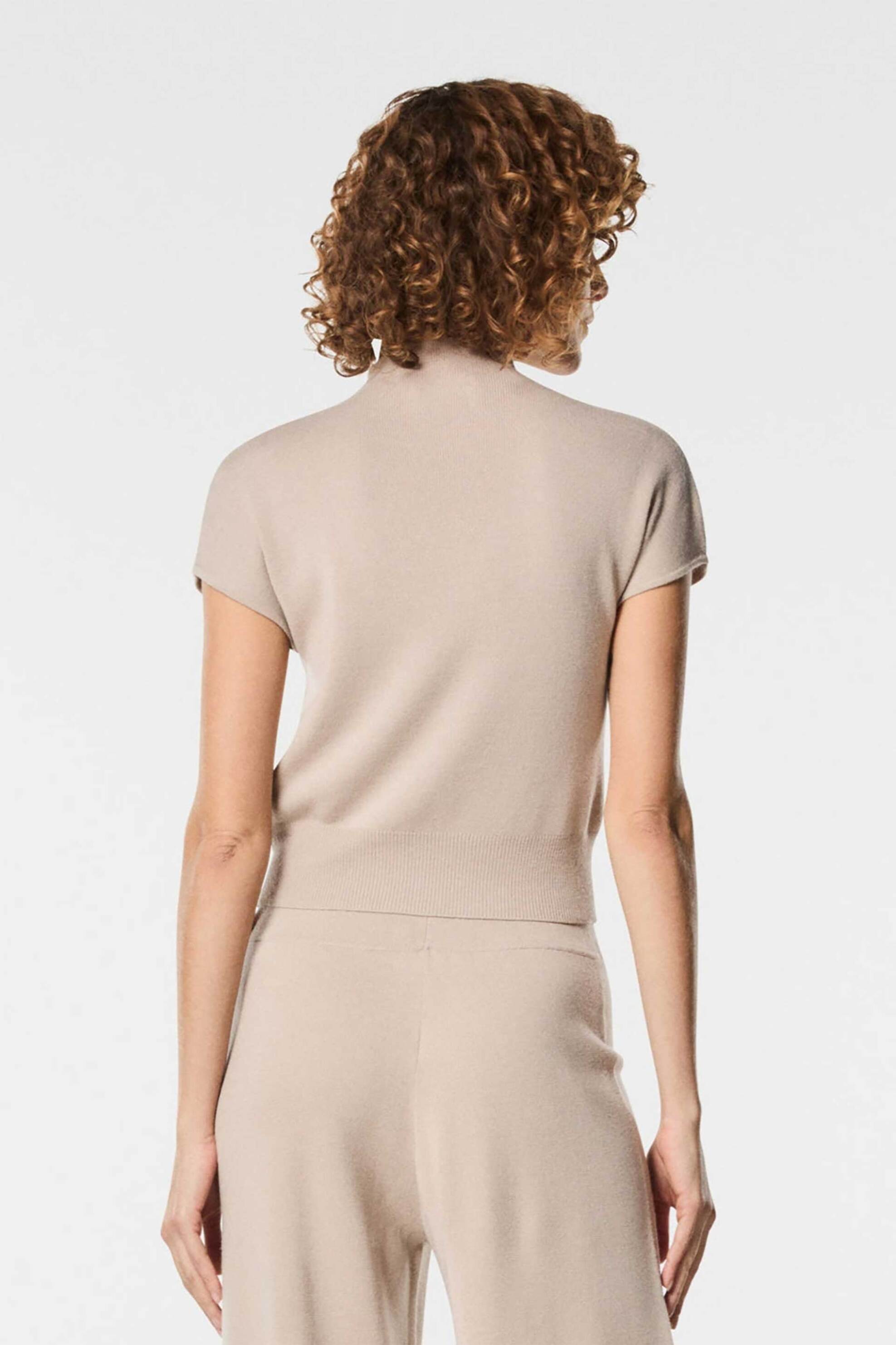 Nenette γυναικείο πουλόβερ Regular Fit "Morallo" - 40BB-MORALLO-0045 Μπεζ φωτογραφία