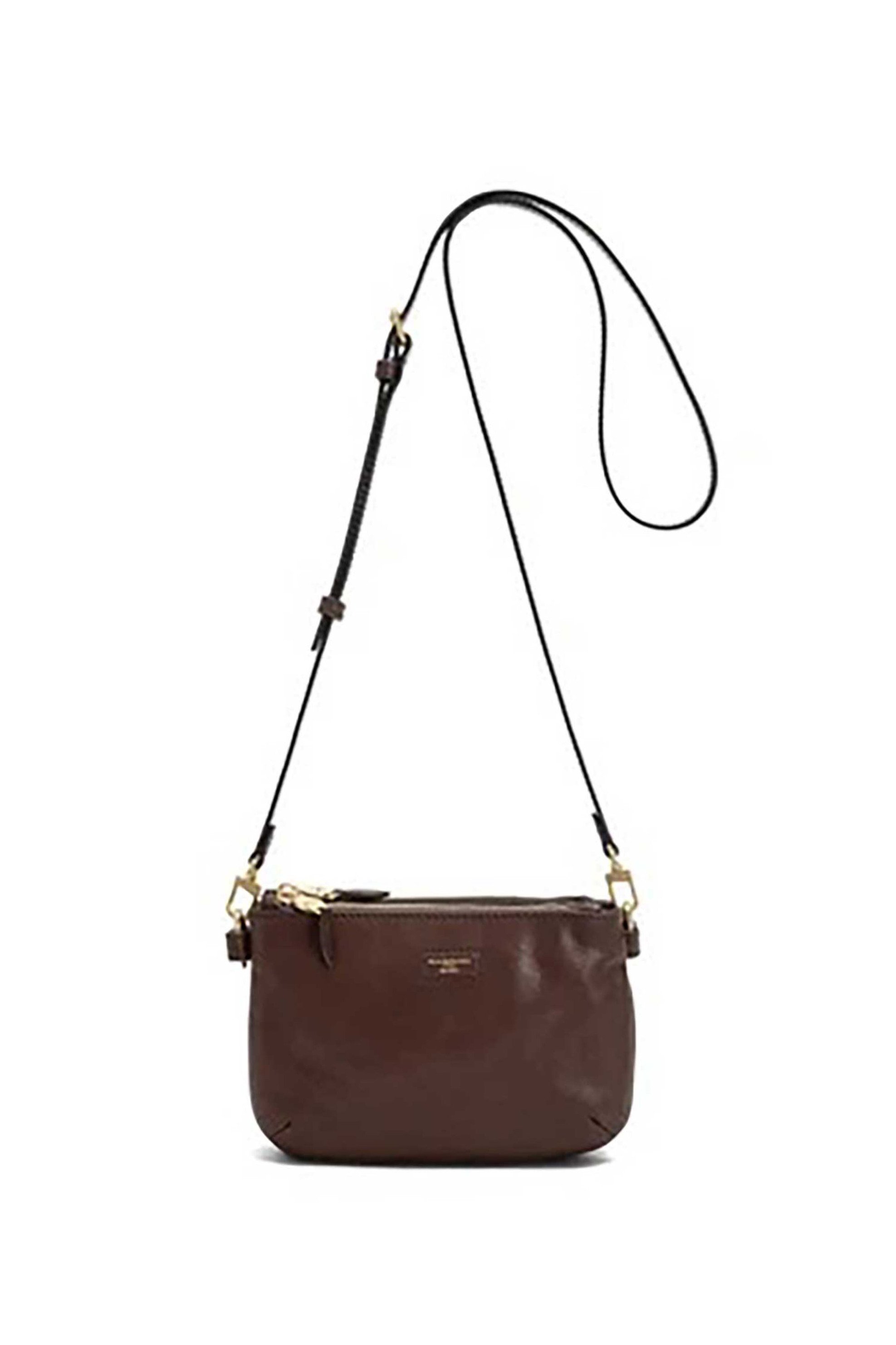Nannini γυναικεία δερμάτινη τσάντα crossbody 