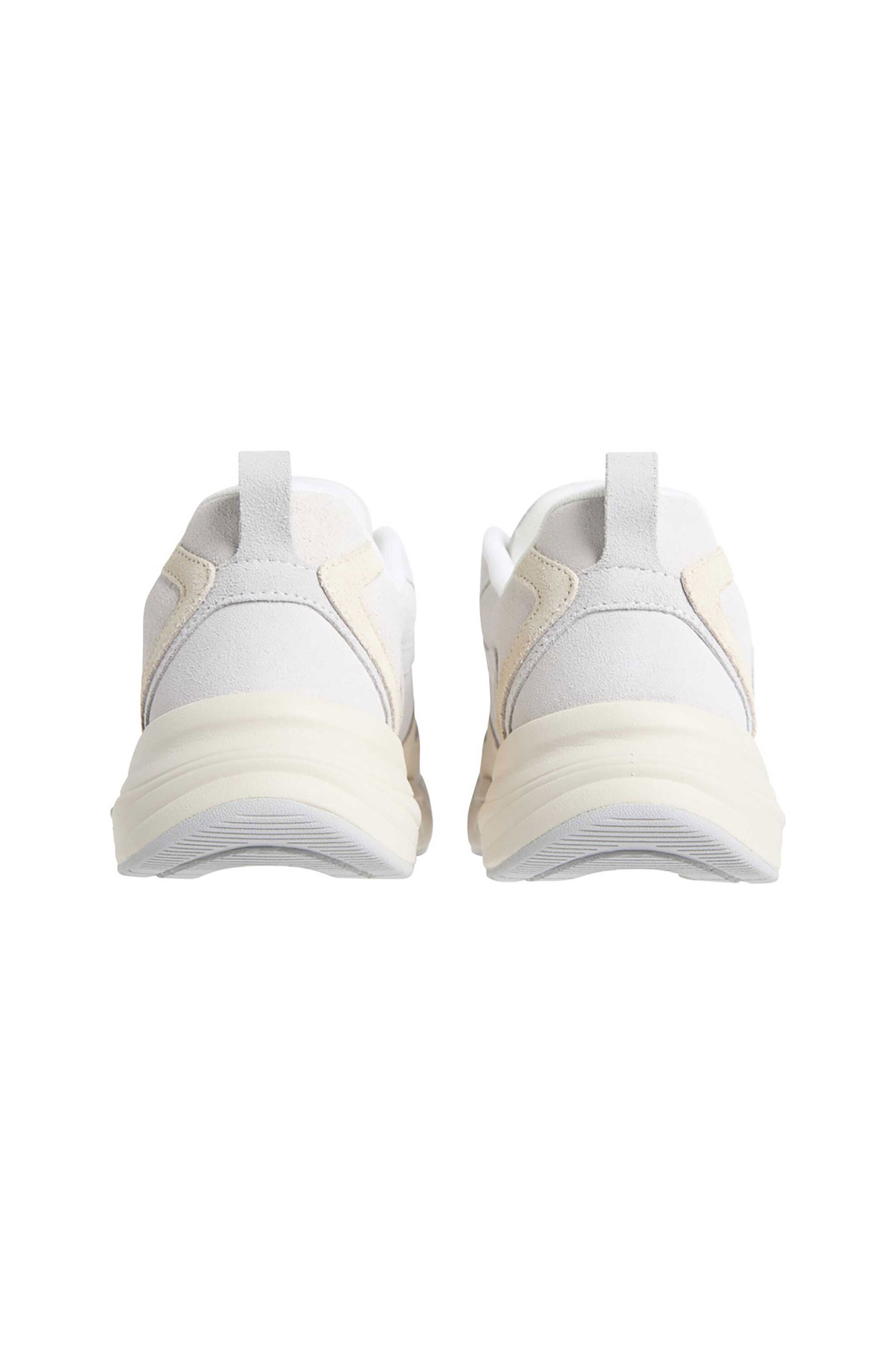 Calvin Klein Jeans Ανδρικά Sneakers με Λογότυπο Retro Tennis Low Mg - Ym0Ym01171 Λευκό