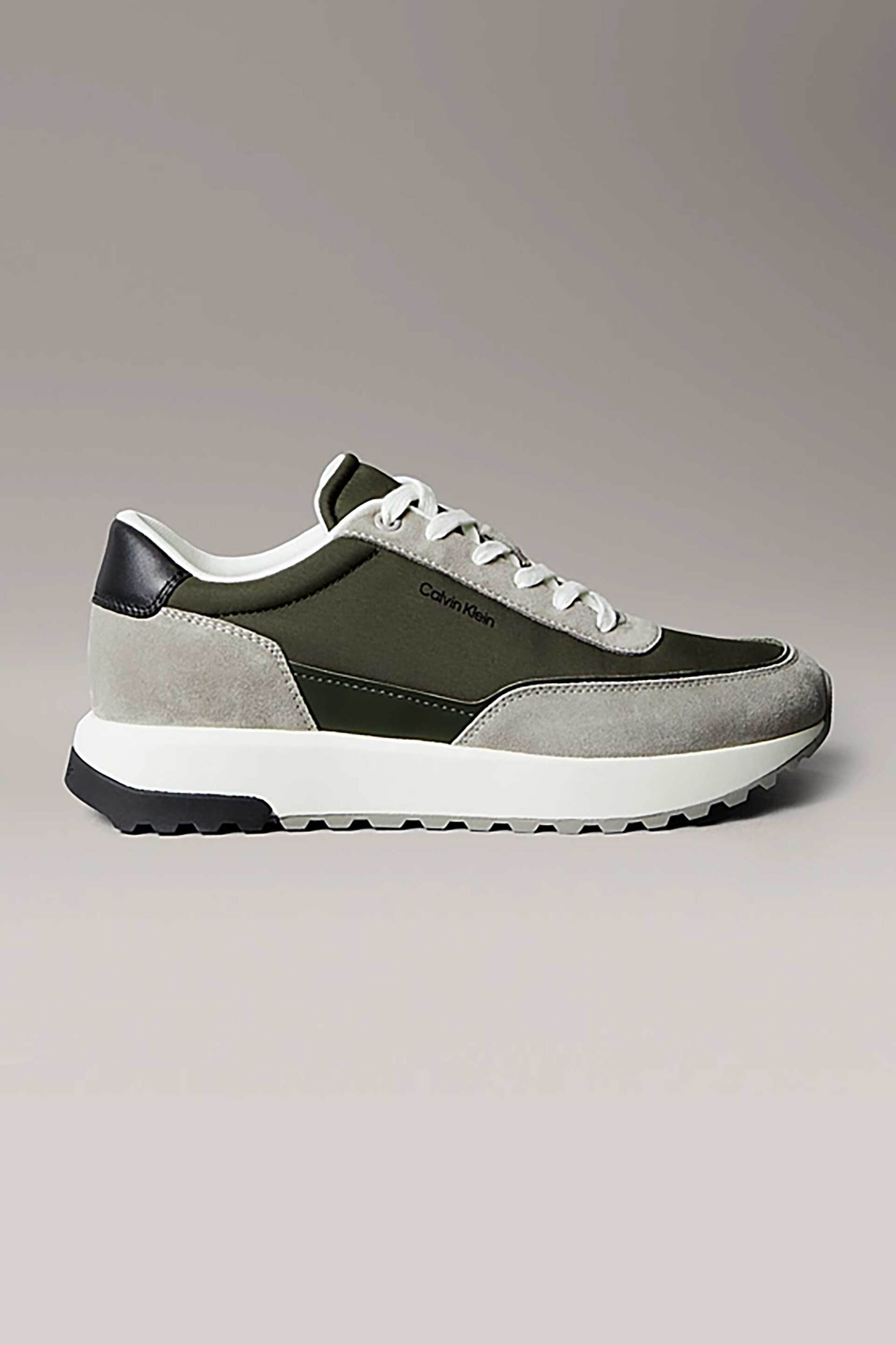 Calvin Klein Jeans ανδρικά sneakers με λογότυπο - HM0HM01714 Γκρι