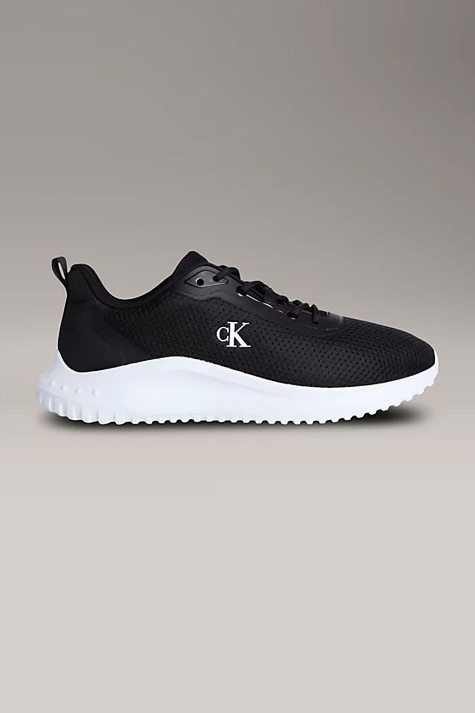 Calvin Klein Jeans ανδρικά sneakers με λογότυπο - YM0YM01285 Ασπρόμαυρο