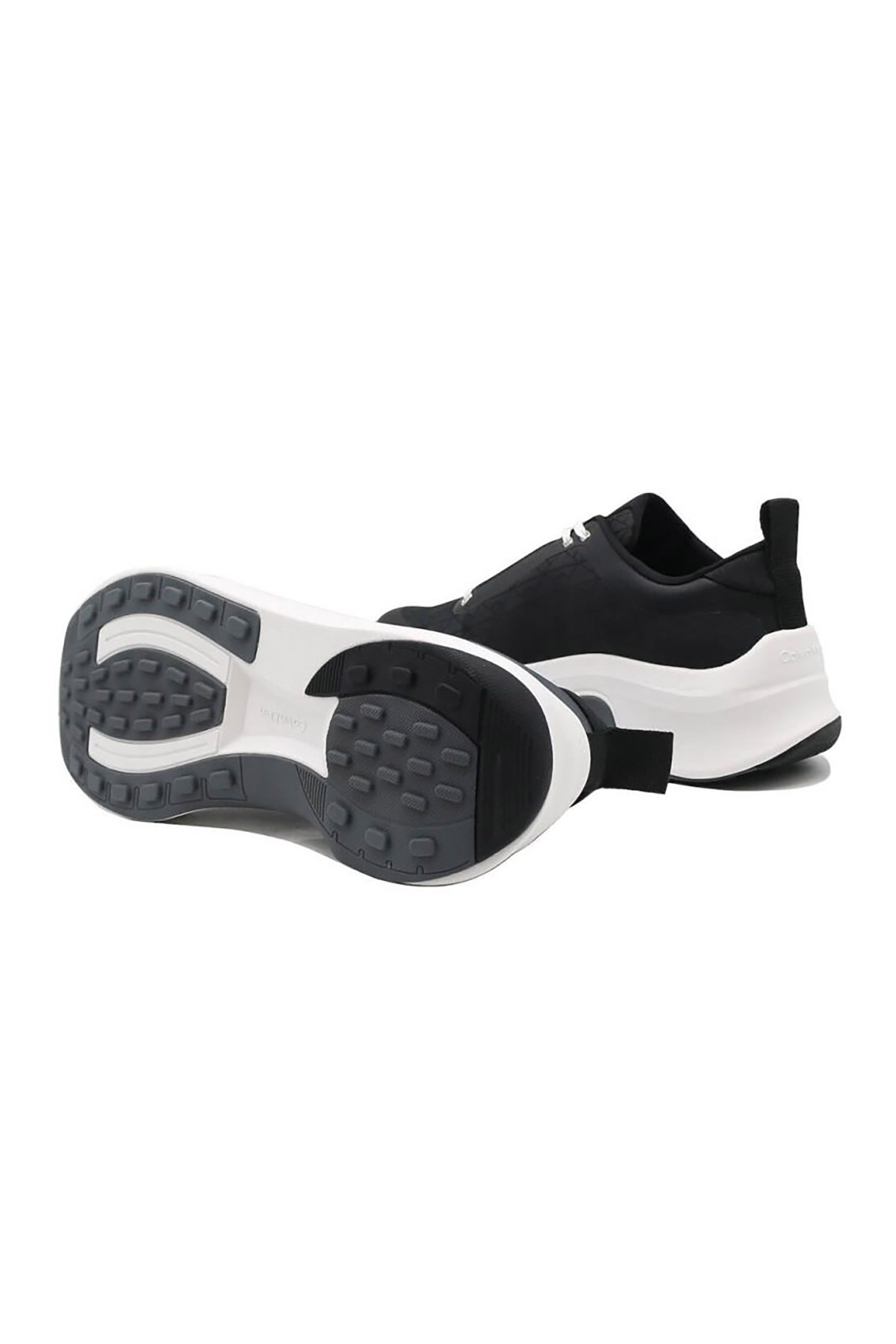 Calvin Klein Jeans Ανδρικά Sneakers με Ανάγλυφο Λογότυπο Chunky Runner - Ym0Ym01456 Μαύρο
