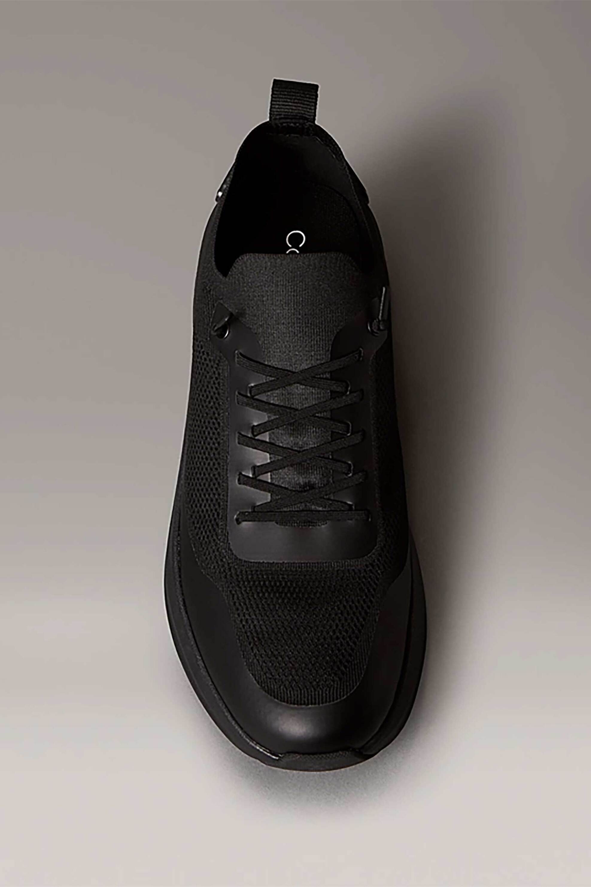 Calvin Klein Jeans Ανδρικά Sneakers με Ανάγλυφο Λογότυπο Chunky Runner - Ym0Ym01457 Μαύρο
