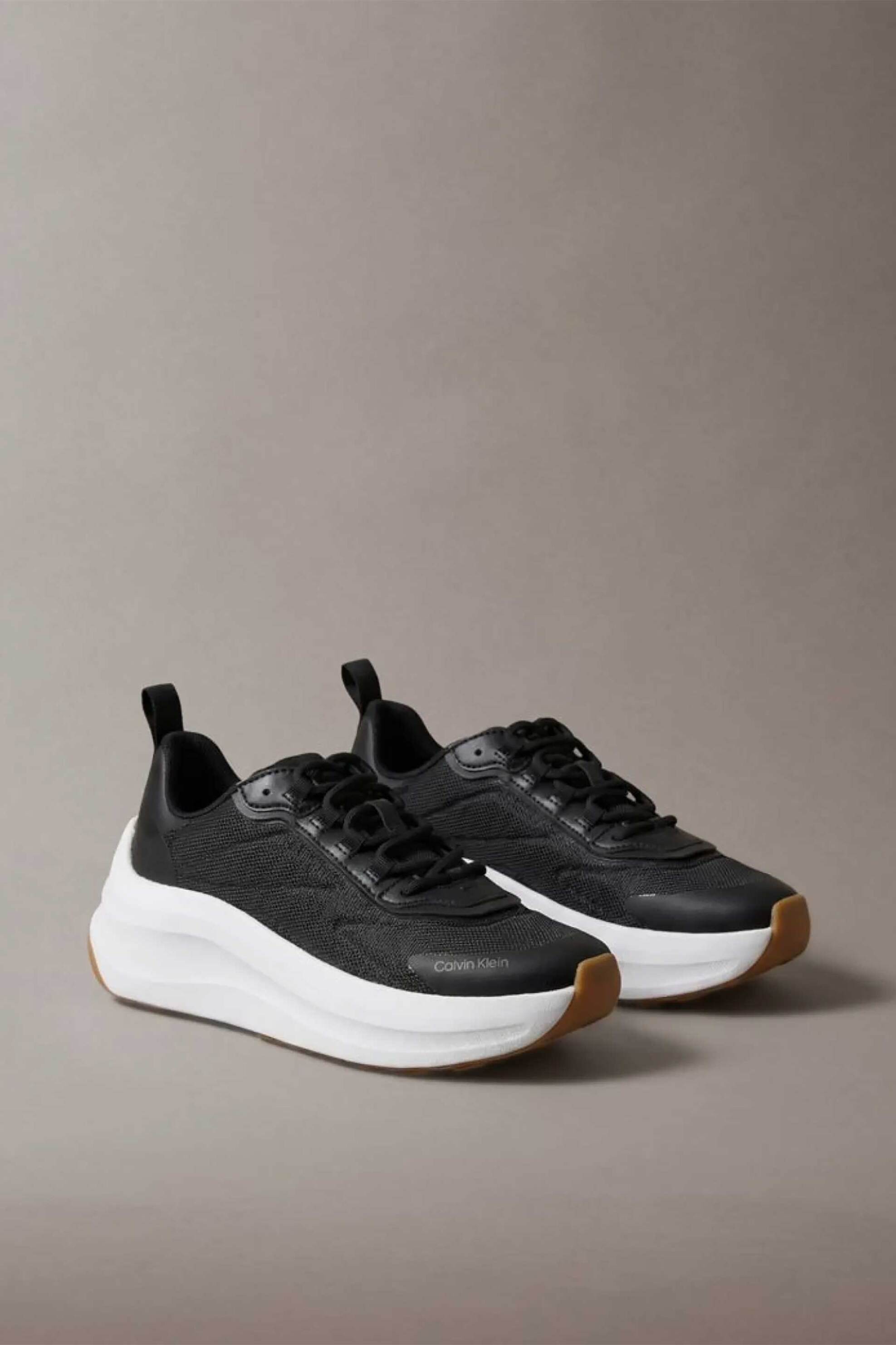 Calvin Klein Jeans γυναικεία sneakers με λογότυπο - HW0HW03111 Μαύρο