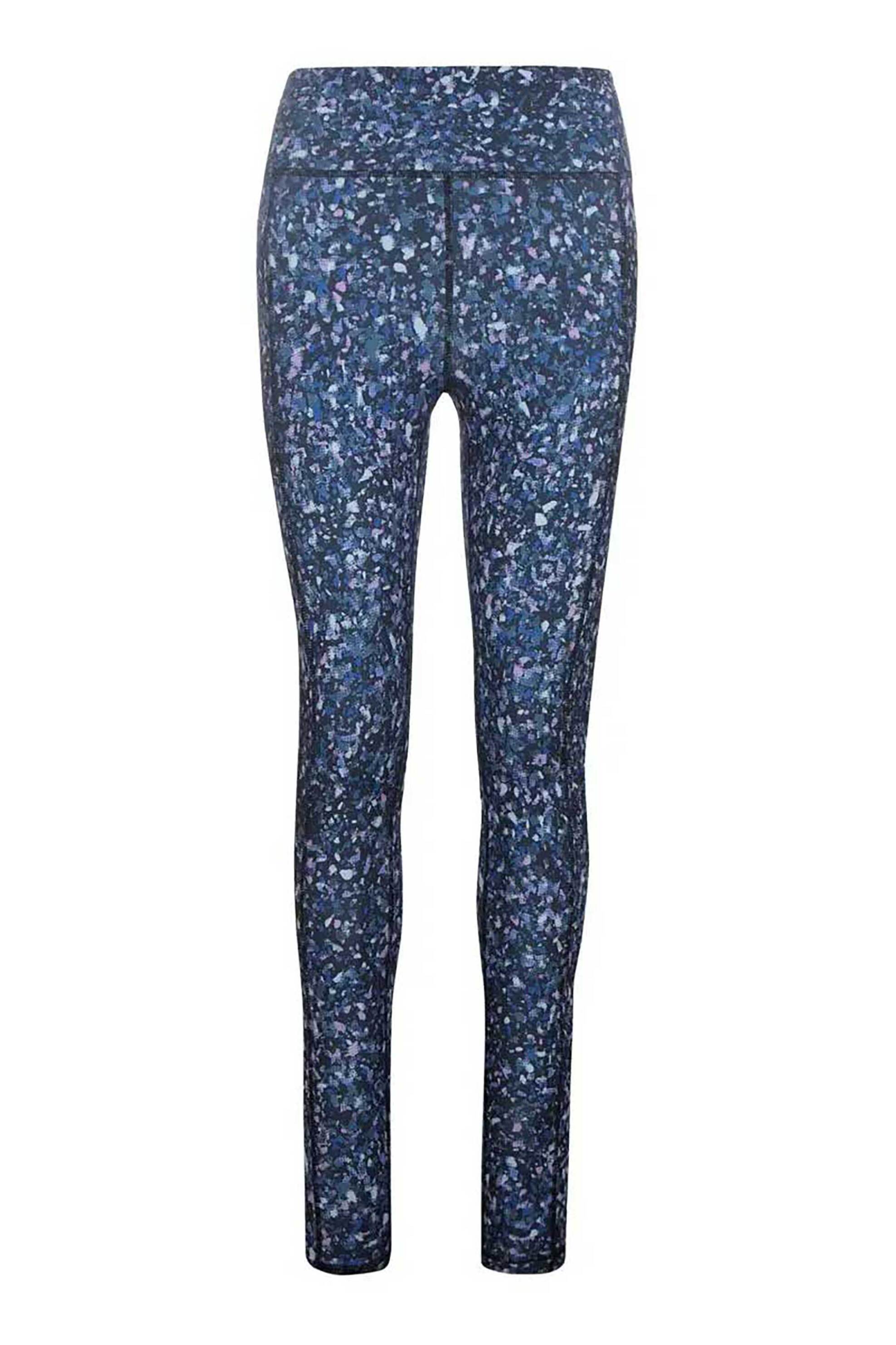  DKNY γυναικείο κολάν 7/8 με all-over print - DP5P3491 Μπλε Σκούρο 2025