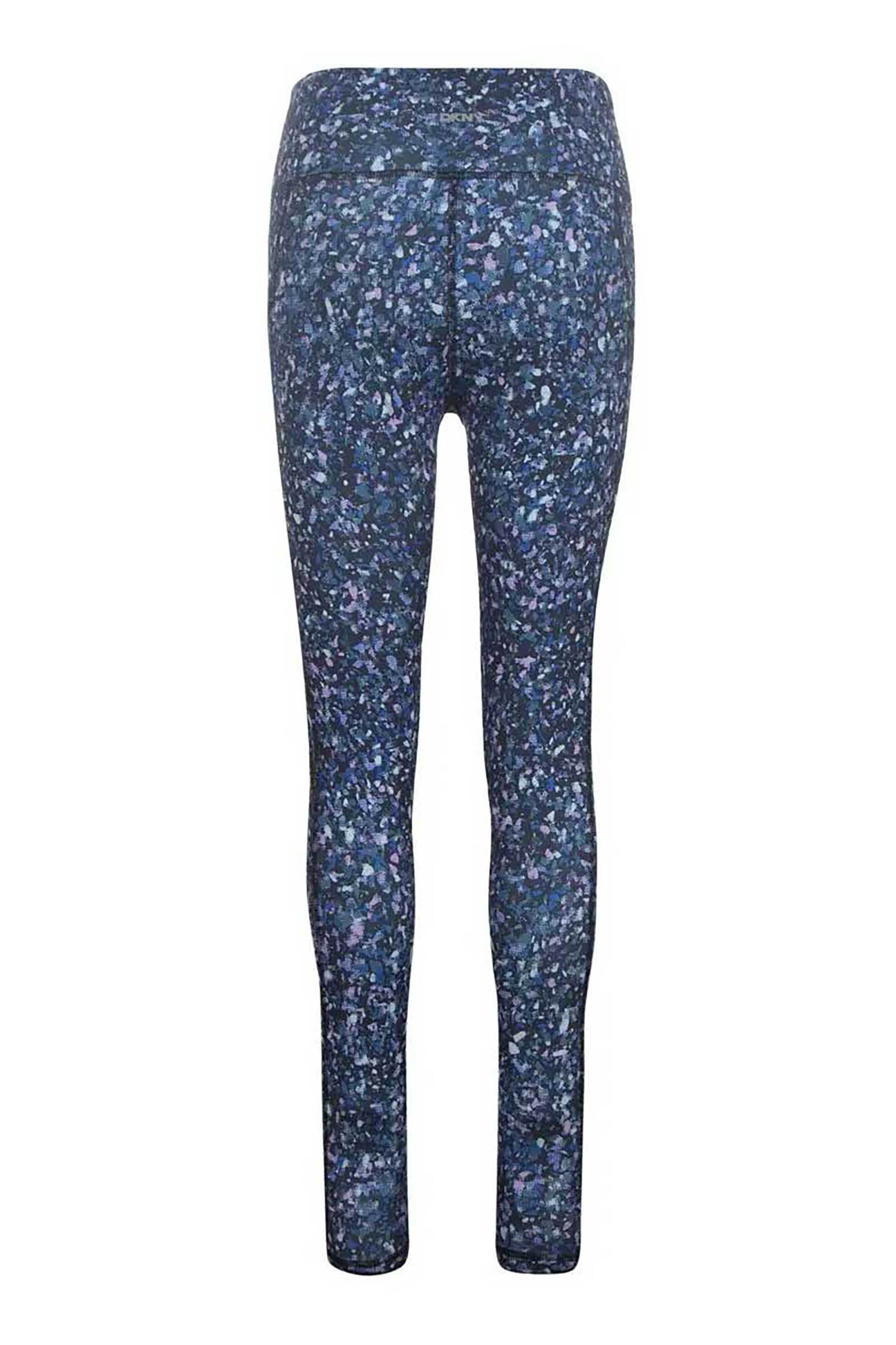 DKNY γυναικείο κολάν 7/8 με all-over print - DP5P3491 Μπλε Σκούρο φωτογραφία