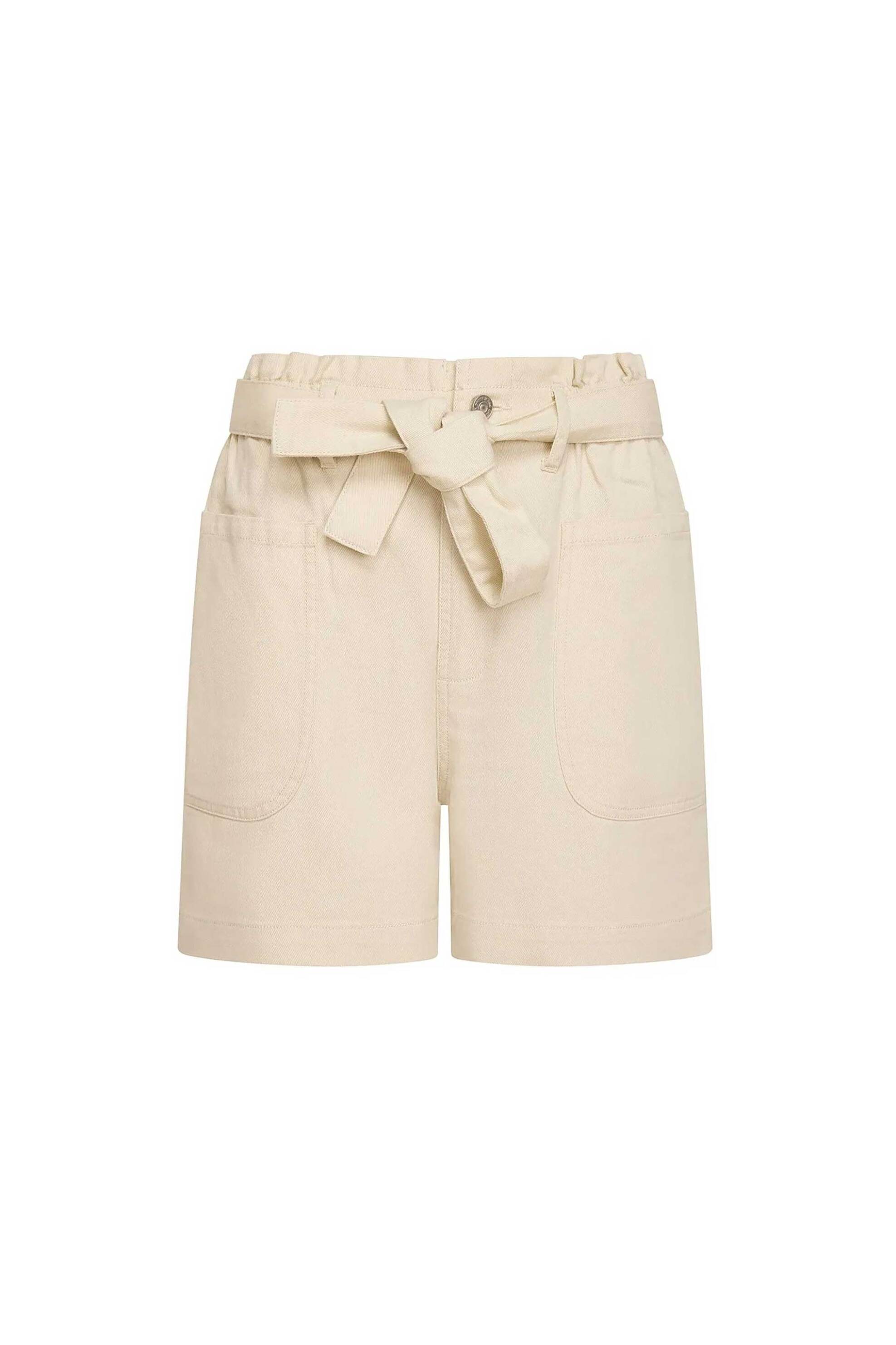 DKNY γυναικείο σορτς μονόχρωμο - DJ5S8024 Εκρού