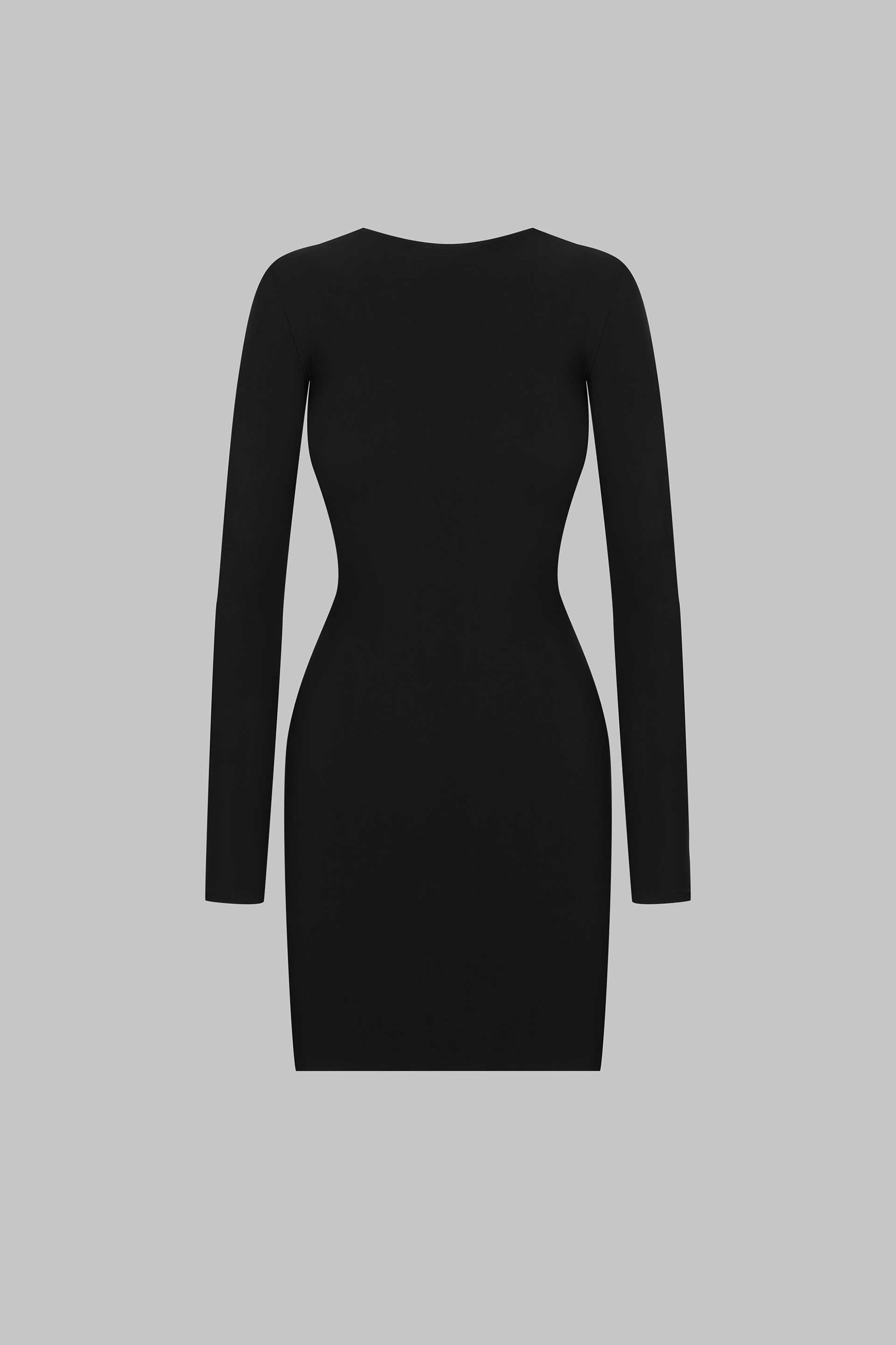 MAISON CLOSE Maison Close γυναικείο φόρεμα mini με κορδόνια στην πλάτη - 563261 Μαύρο - 4