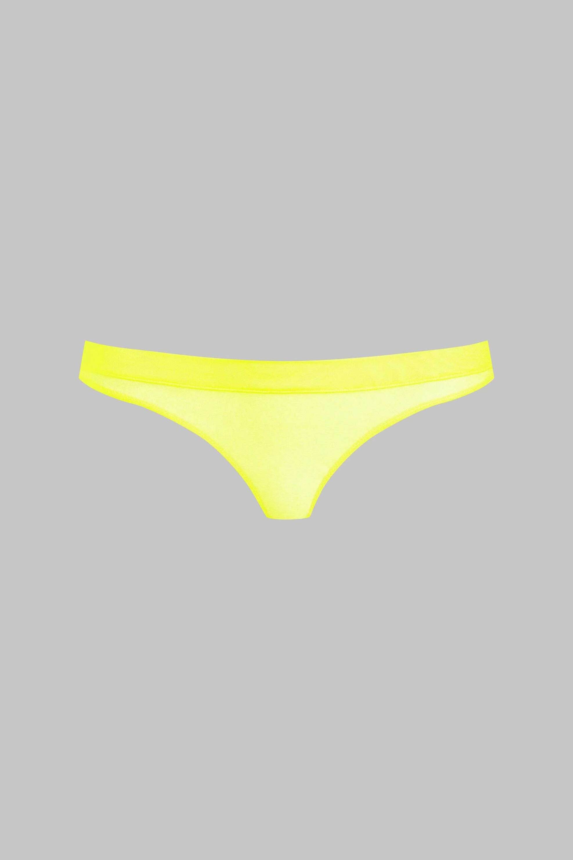 MAISON CLOSE Maison Close γυναικείο σλιπ panty "Corps à Corps" - 560882 Κίτρινο - 3