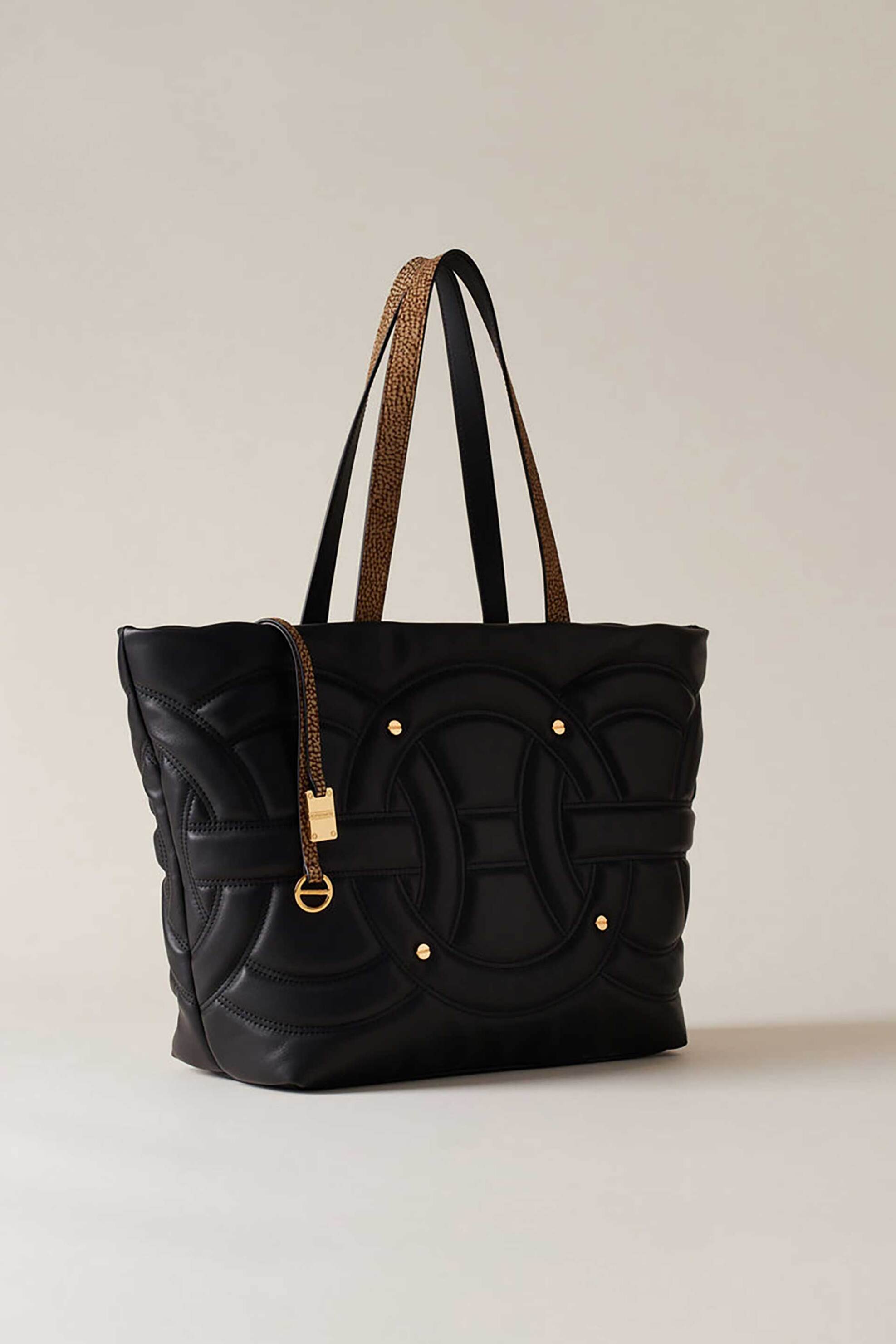 Borbonese γυναικεία τσάντα ώμου shopper 