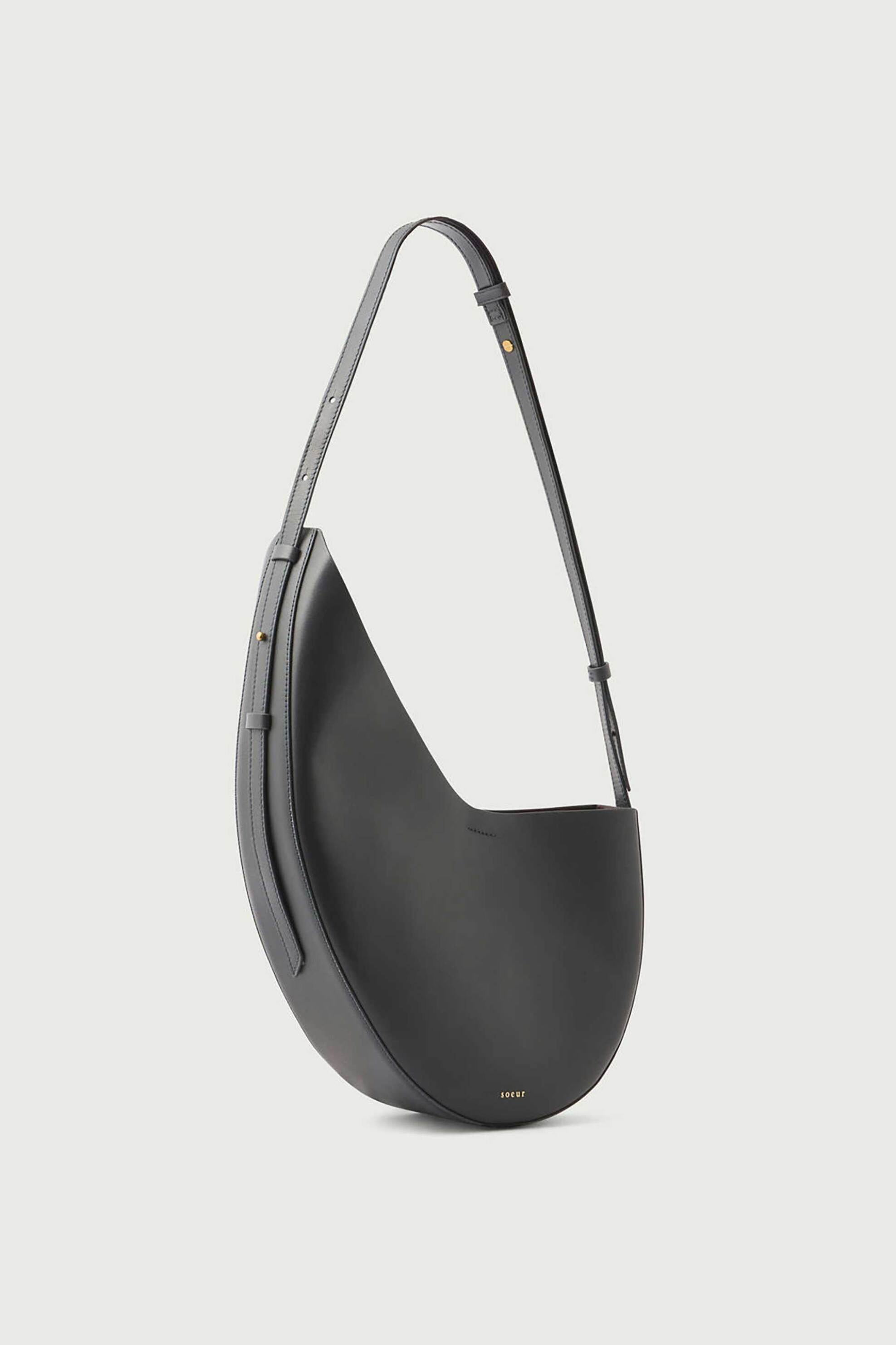 Soeur γυναικεία δερμάτινη τσάντα ώμου "Winona" - SEM1330WINONA Ανθρακί φωτογραφία