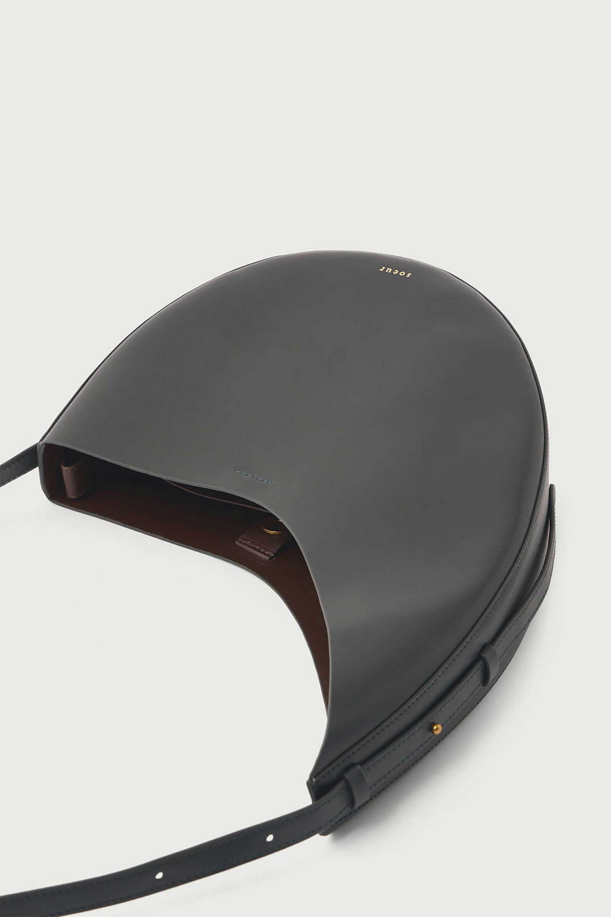 Soeur γυναικεία δερμάτινη τσάντα ώμου "Winona" - SEM1330WINONA Ανθρακί φωτογραφία