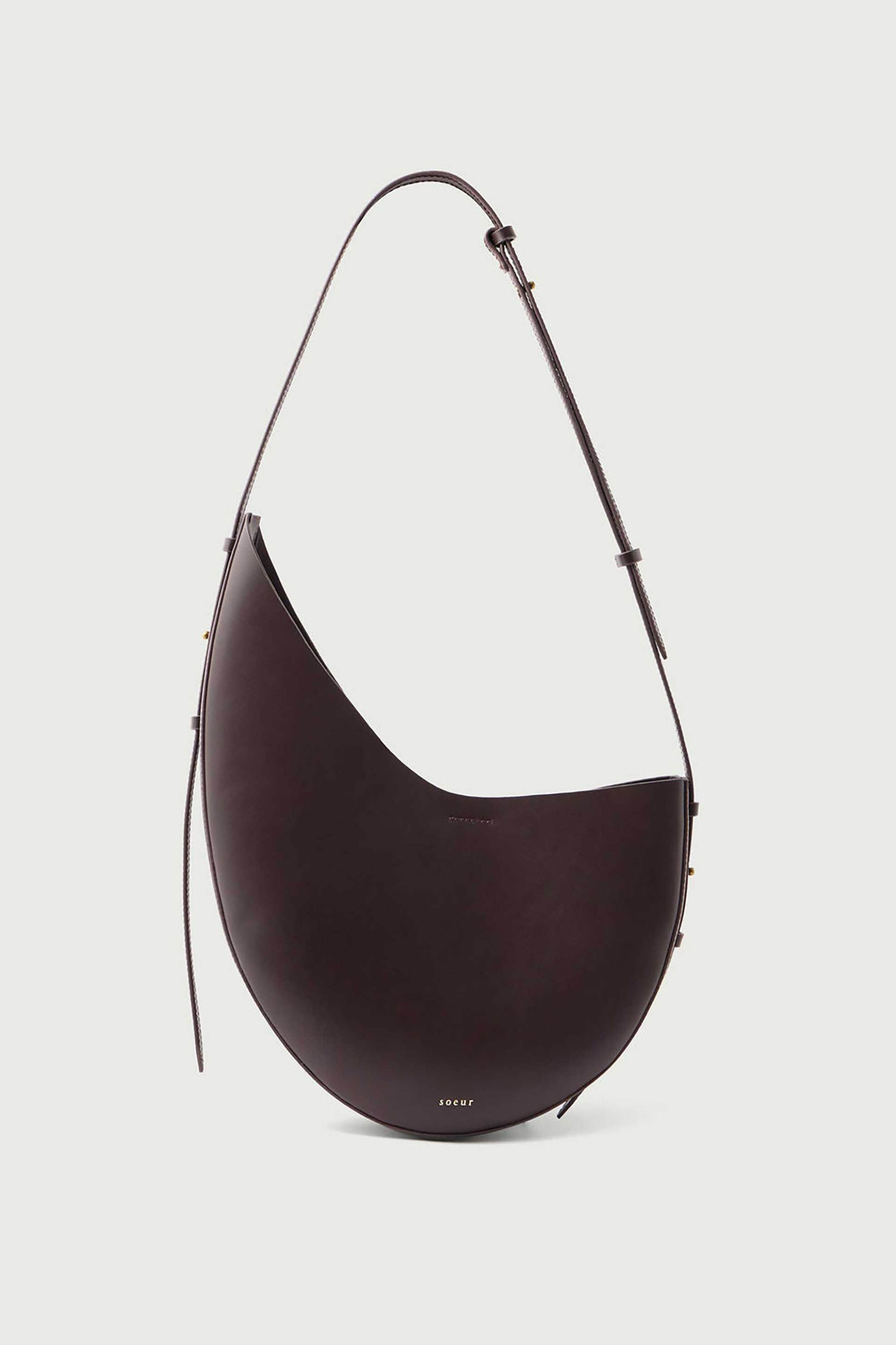 Soeur γυναικεία δερμάτινη τσάντα ώμου "Winona" - SEM1330WINONA Μπορντό