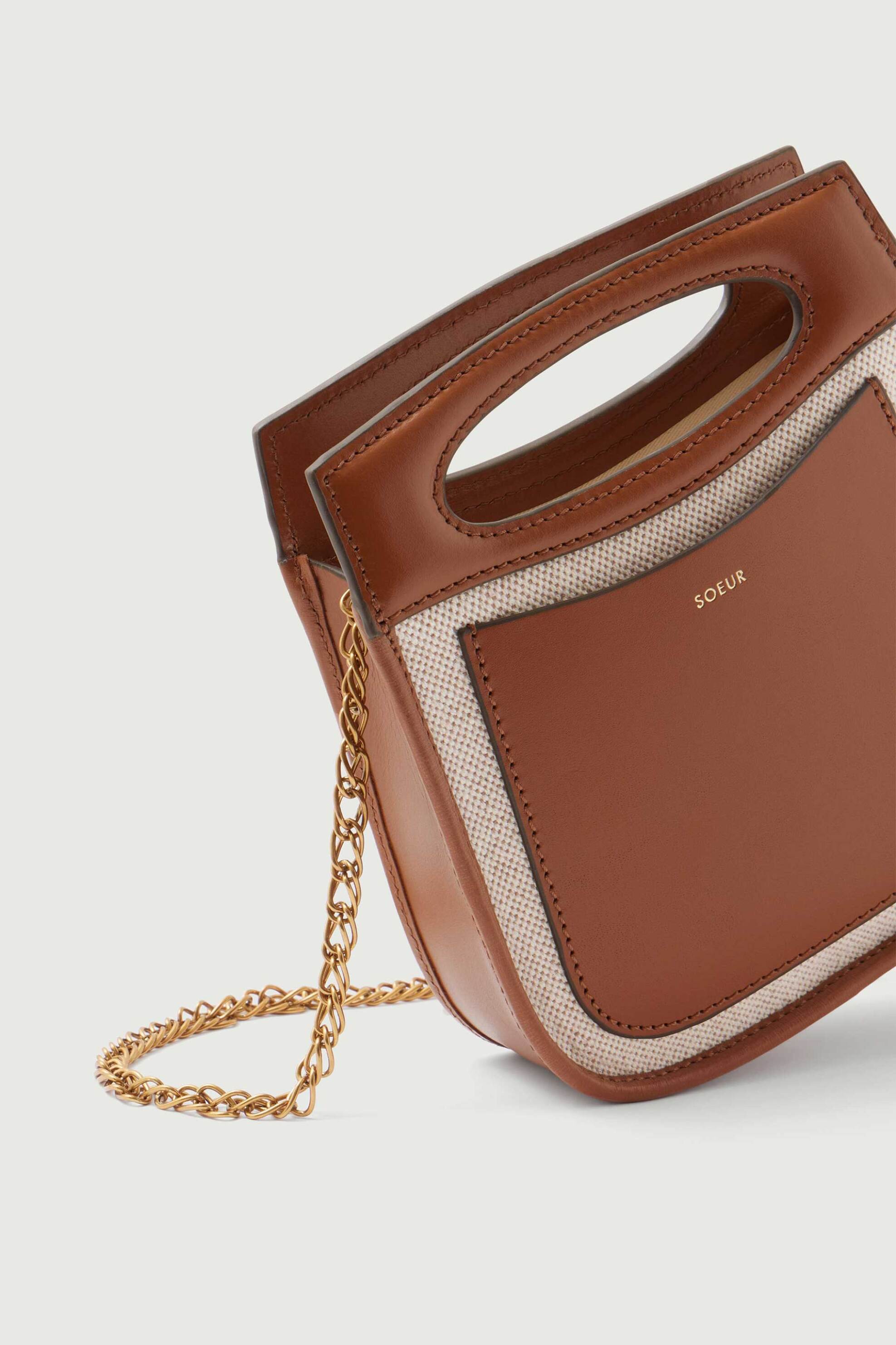 SOEUR Soeur γυναικεία τσάντα χειρός/crossbody "Cheri Mini" - SEM1634CHERIMIN Ταμπά - 3