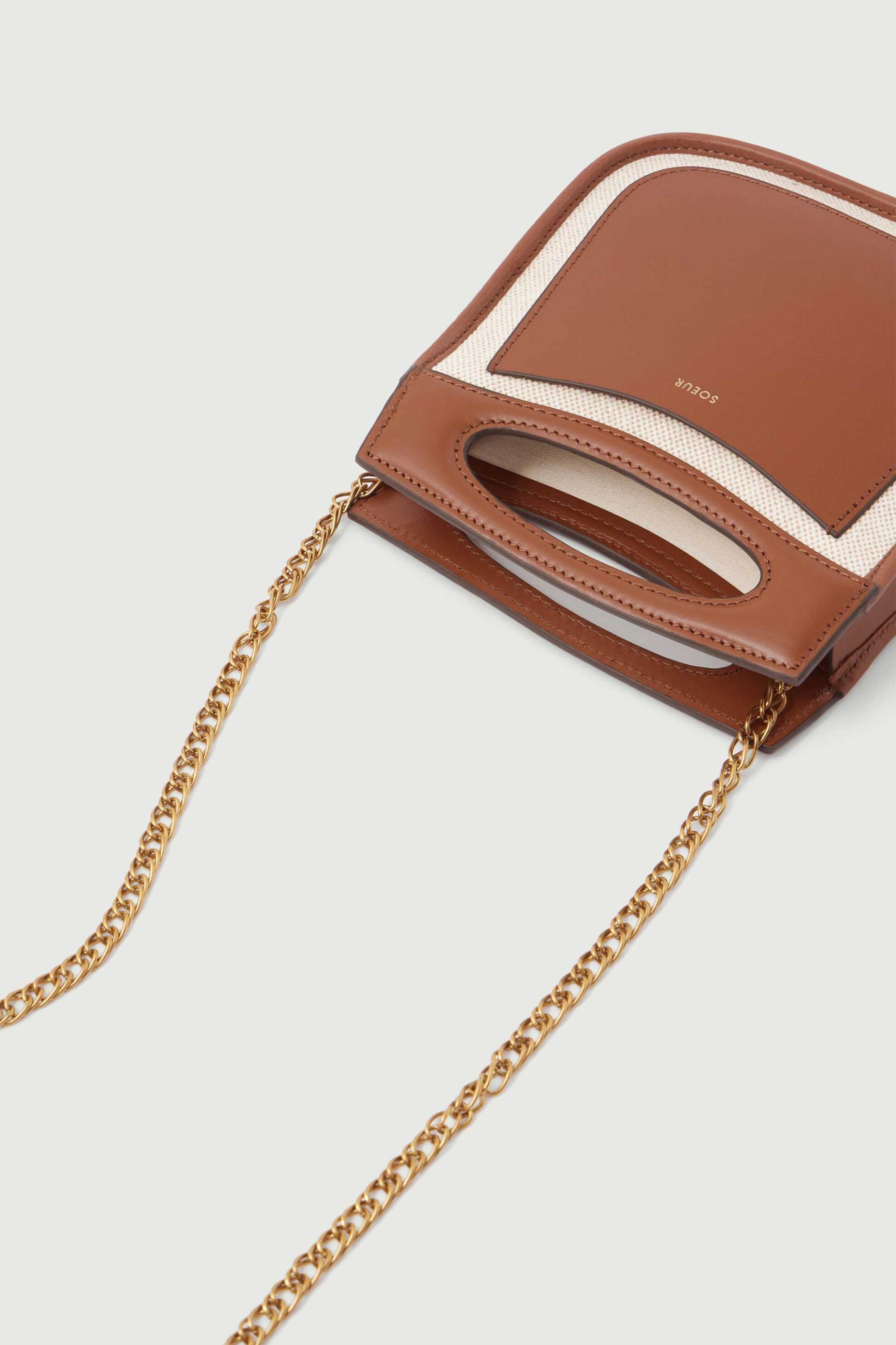 SOEUR Soeur γυναικεία τσάντα χειρός/crossbody "Cheri Mini" - SEM1634CHERIMIN Ταμπά - 4
