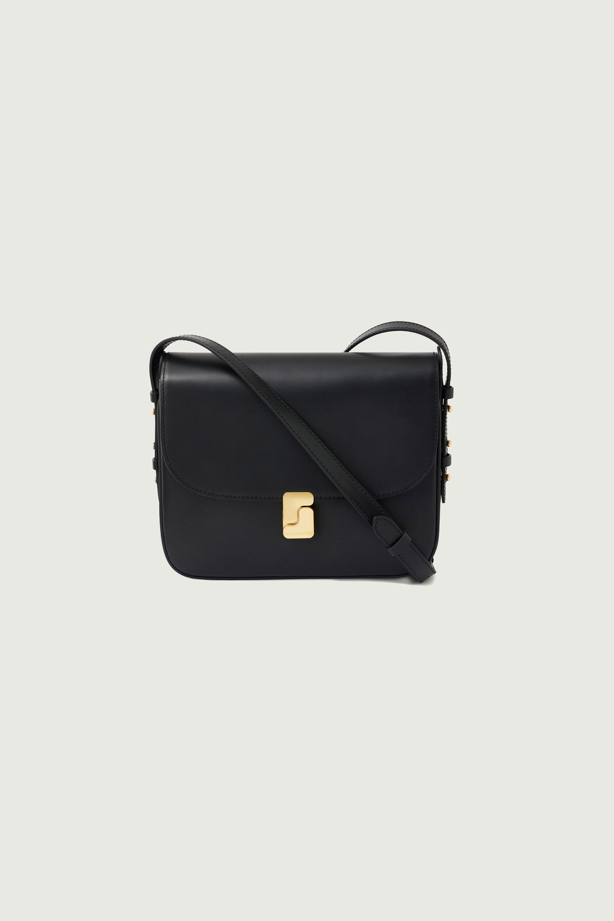 SOEUR Soeur γυναικεία δερμάτινη τσάντα ώμου/crossbody "Bellissima Mini" - SEM1114BELLIMIN Μαύρο