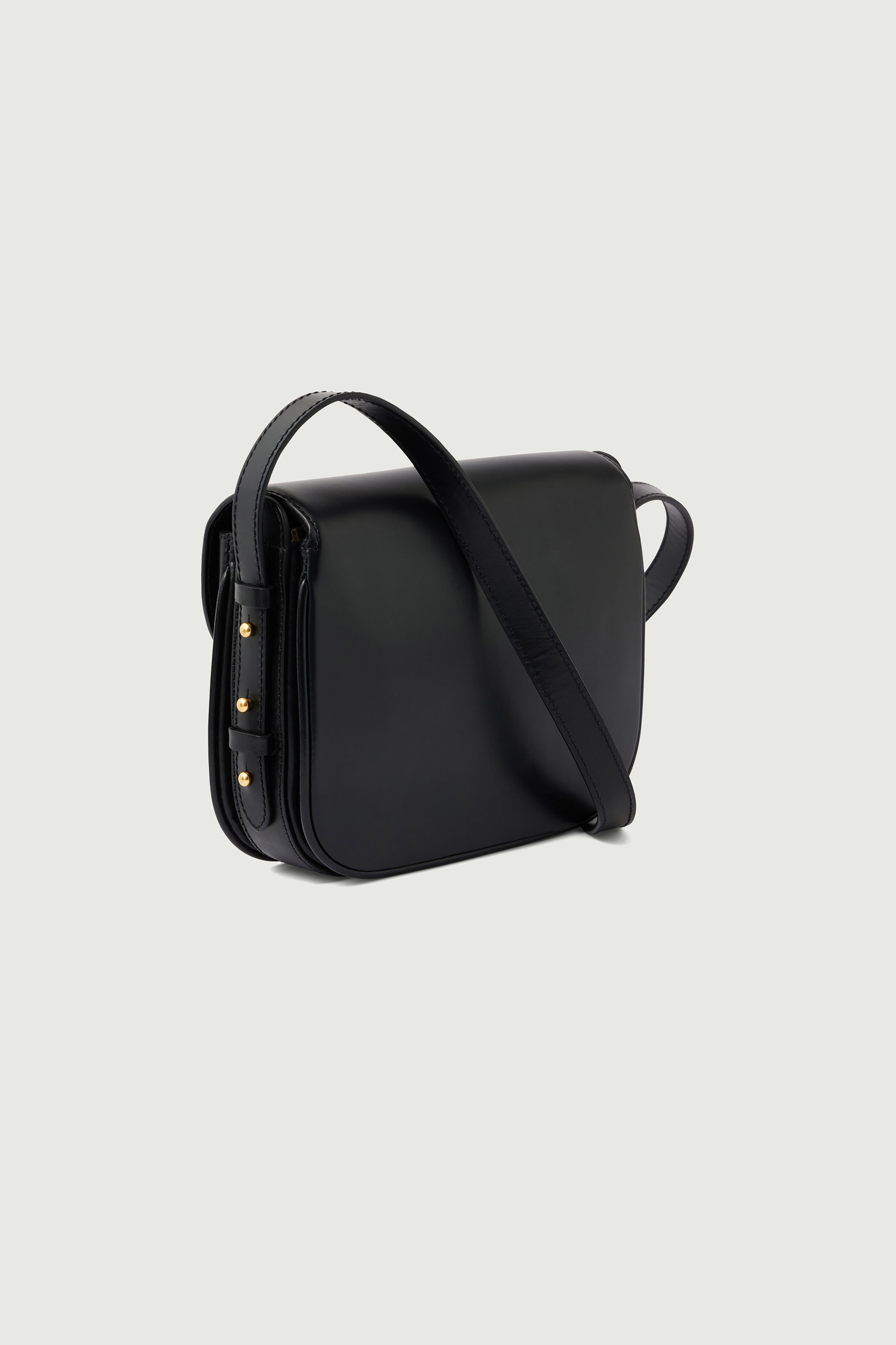 Soeur γυναικεία δερμάτινη τσάντα ώμου/crossbody "Bellissima Mini" - SEM1114BELLIMIN Μαύρο φωτογραφία