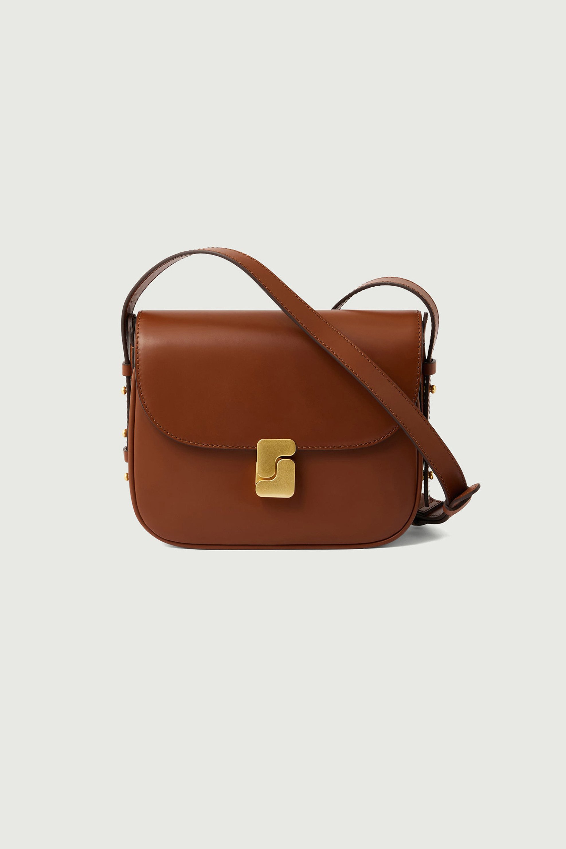 SOEUR Soeur γυναικεία δερμάτινη τσάντα ώμου/crossbody "Bellissima Maxi" - SEM1115BELLIMAX Ταμπά