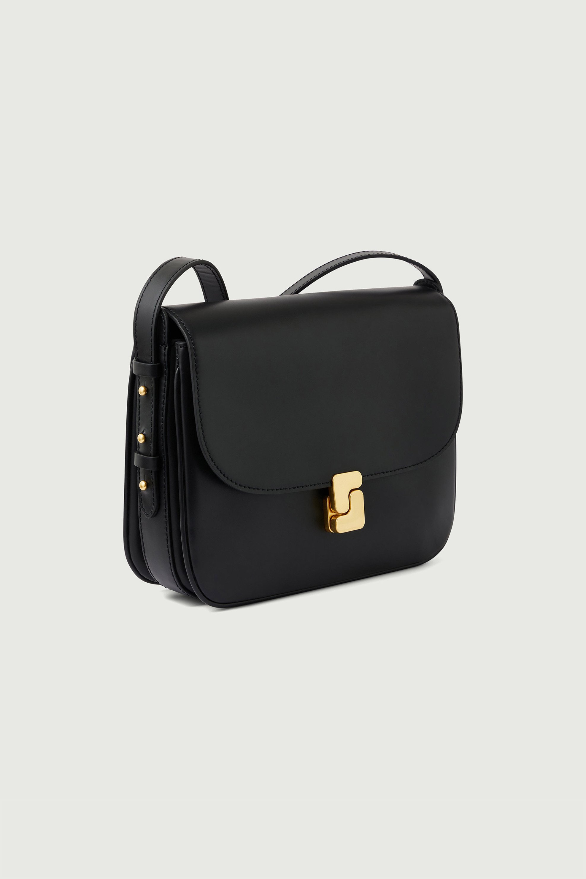 Soeur γυναικεία δερμάτινη τσάντα ώμου/crossbody 