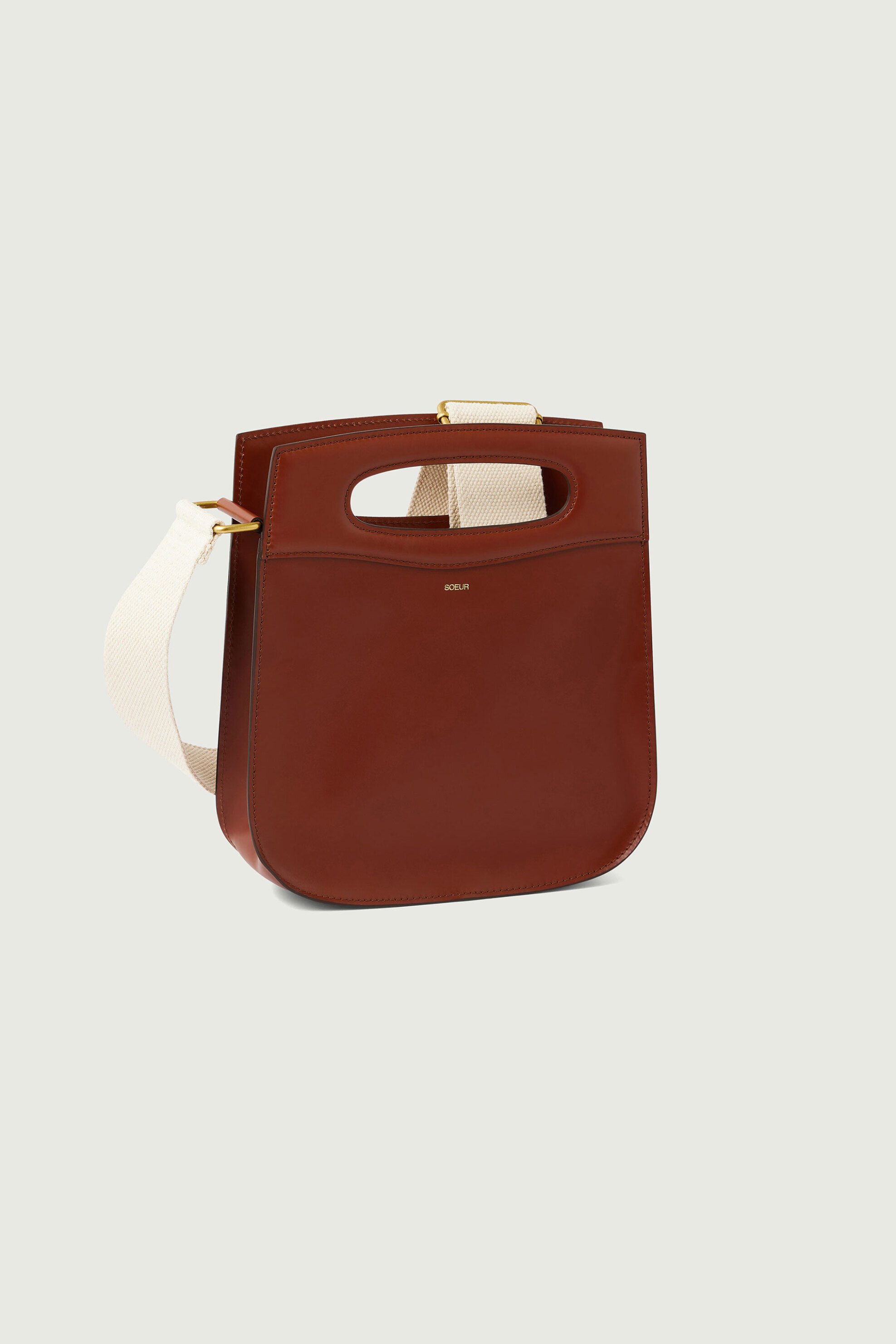 Soeur γυναικεία δερμάτινη τσάντα χειρός/crossbody "Cheri" - SEM1238CHERI Ταμπά φωτογραφία