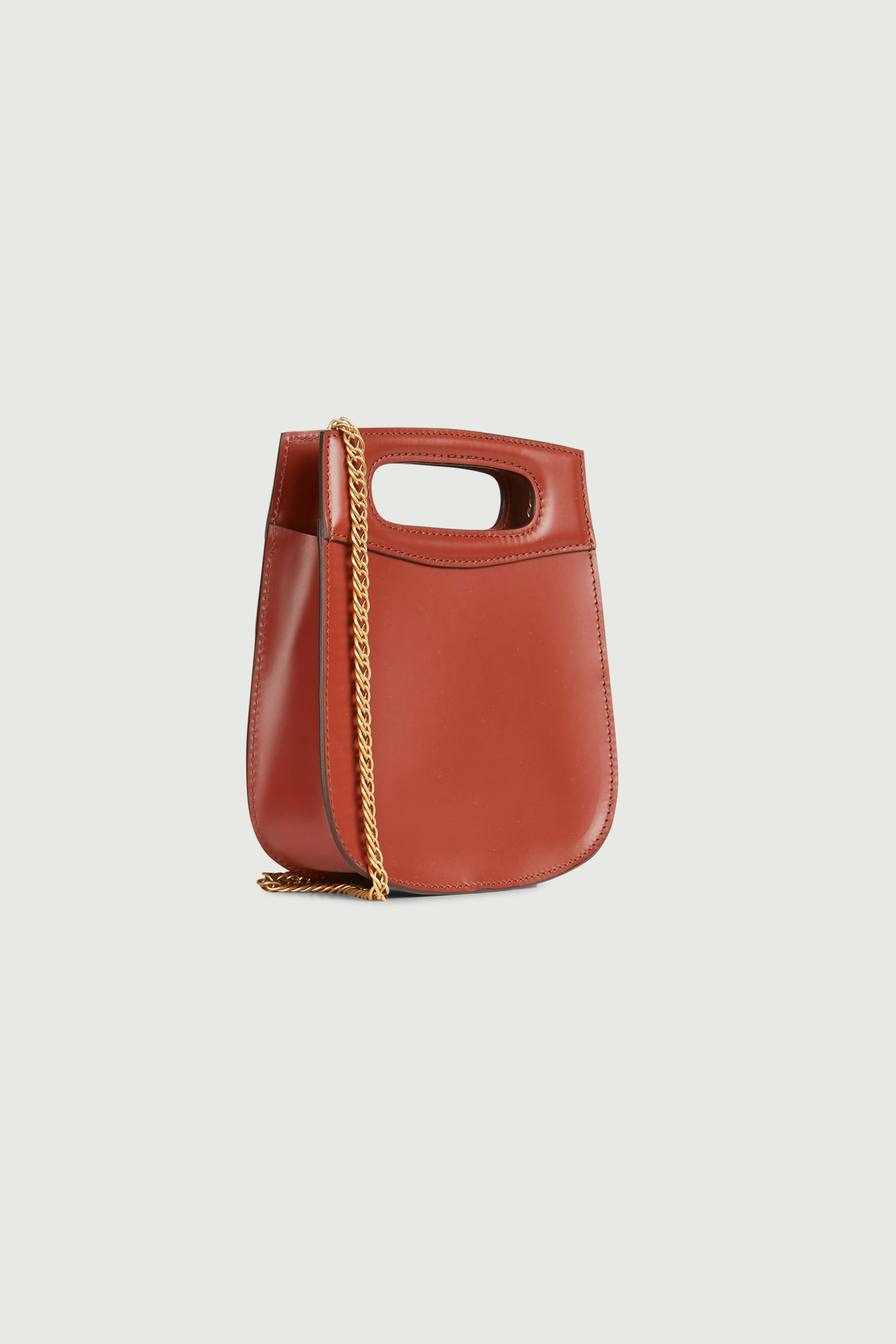 Soeur γυναικεία δερμάτινη τσάντα χειρός/crossbody "Cheri Mini" - SEM1239CHERIMIN Ταμπά φωτογραφία