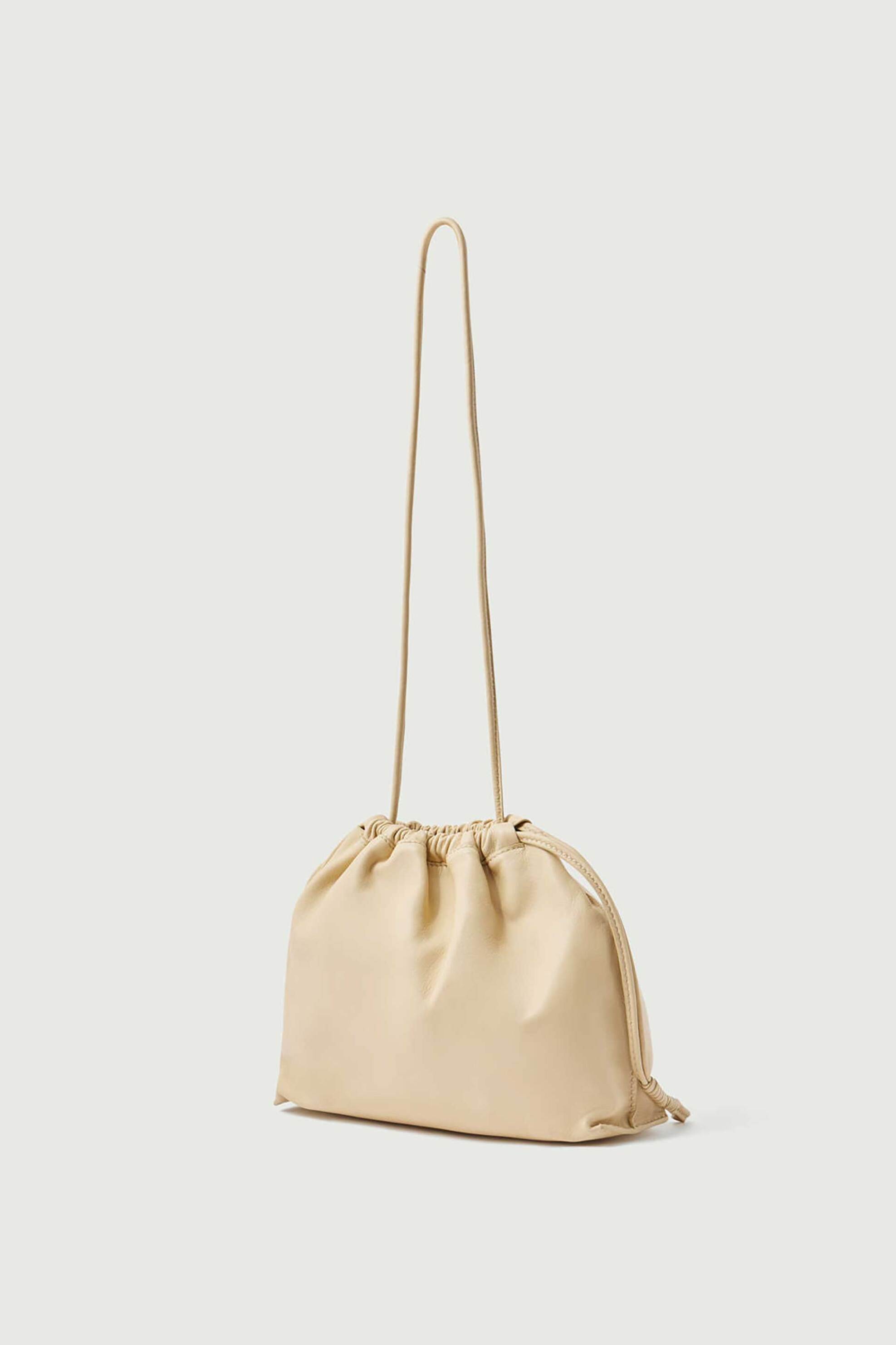 Soeur γυναικείο δερμάτινο mini bag "Suzette" - SEM1433SUZETTE Κρέμ φωτογραφία