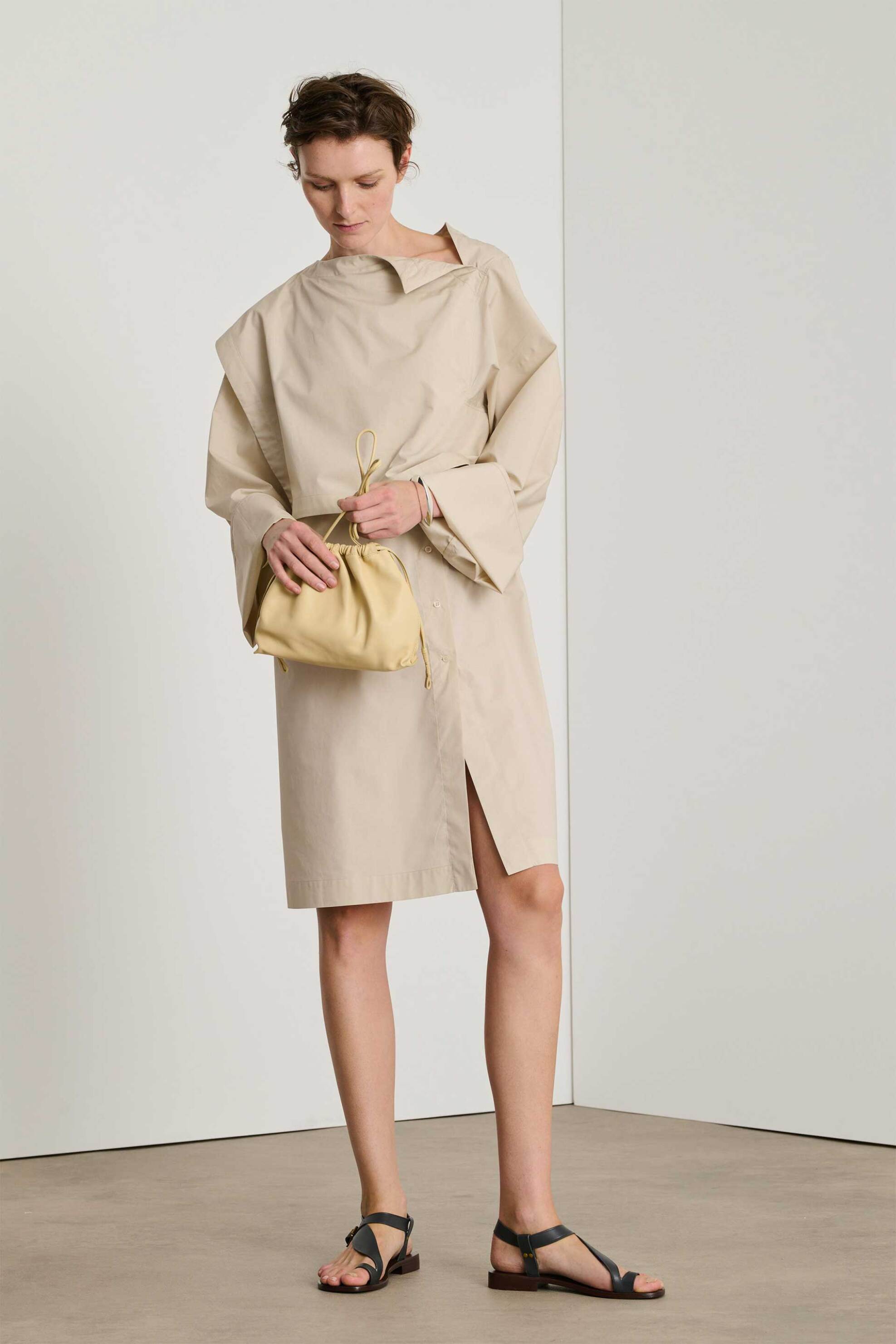 Soeur γυναικείο δερμάτινο mini bag "Suzette" - SEM1433SUZETTE Κρέμ φωτογραφία